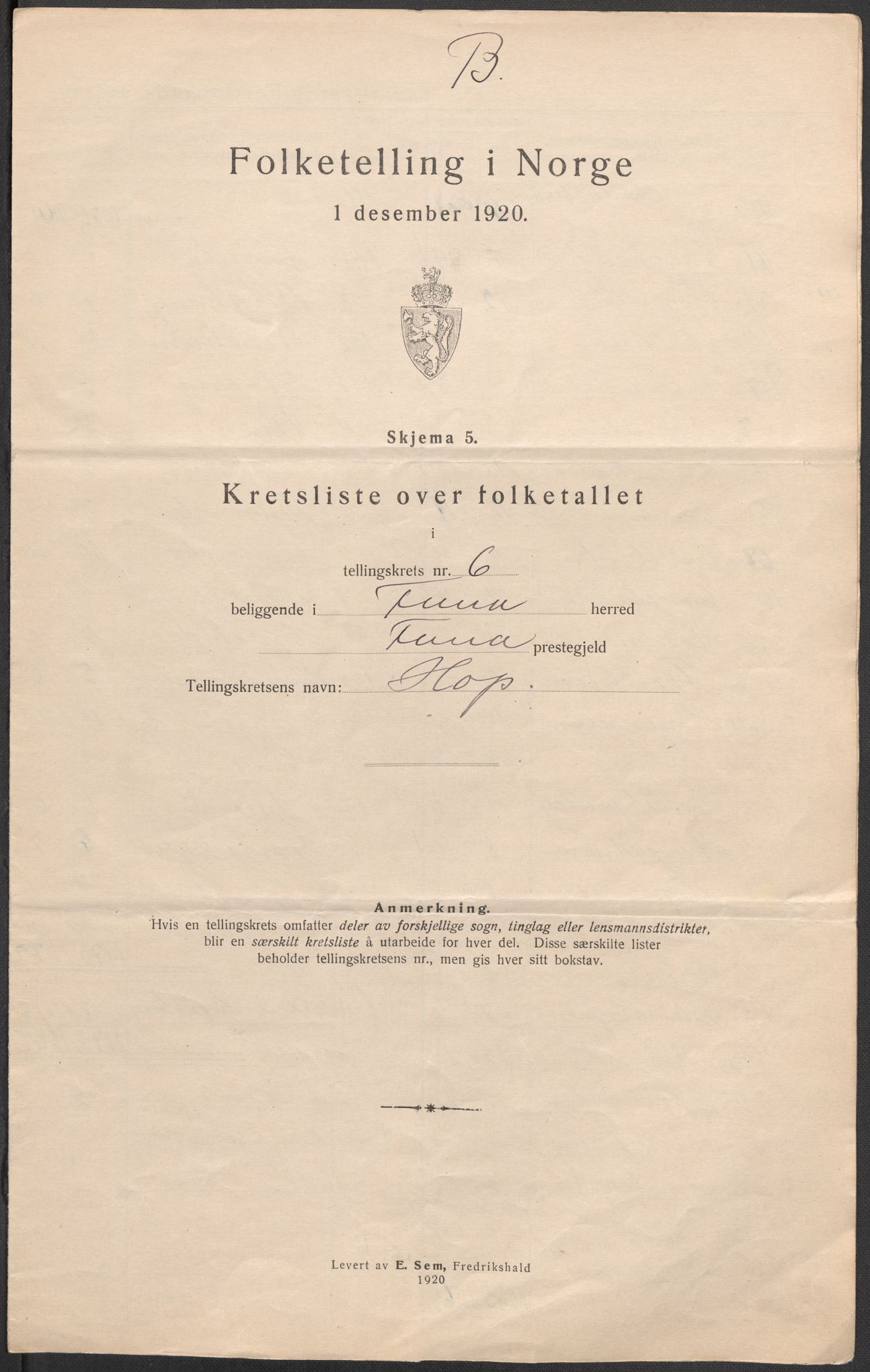 SAB, 1920 census for Fana, 1920, p. 33