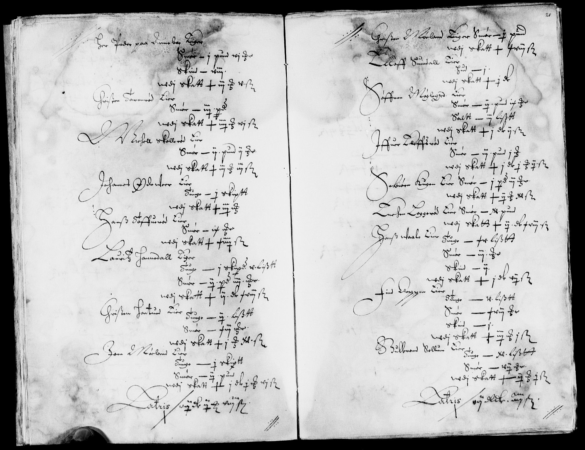 Rentekammeret inntil 1814, Reviderte regnskaper, Lensregnskaper, AV/RA-EA-5023/R/Rb/Rbo/L0027: Tønsberg len, 1645-1647