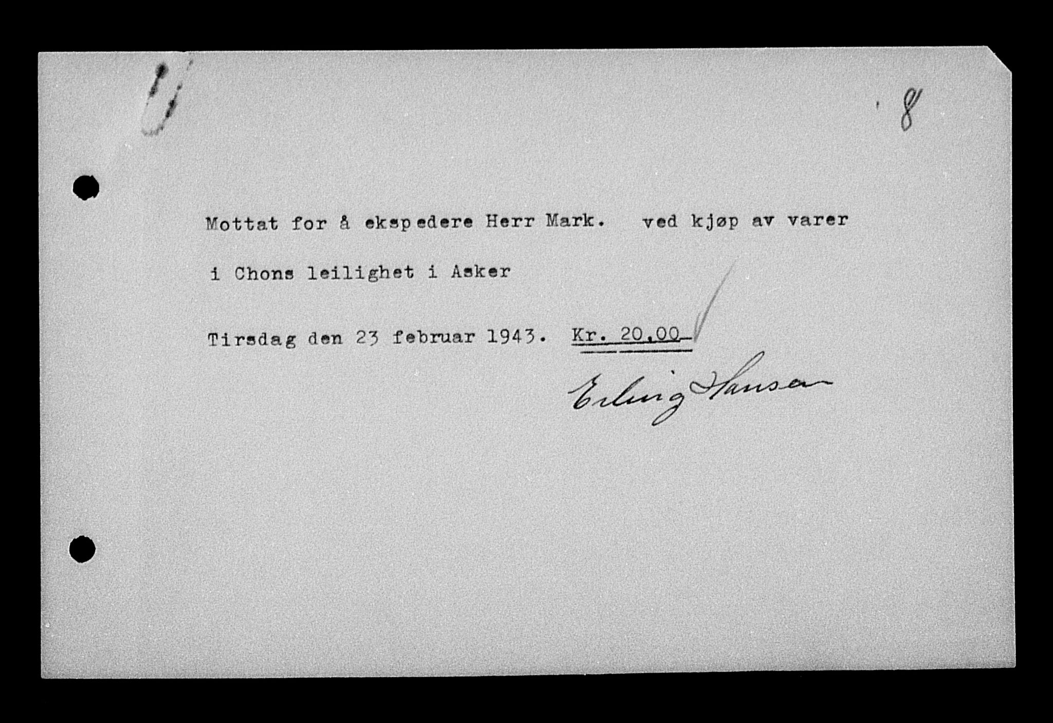 Justisdepartementet, Tilbakeføringskontoret for inndratte formuer, AV/RA-S-1564/H/Hc/Hcc/L0928: --, 1945-1947, p. 457