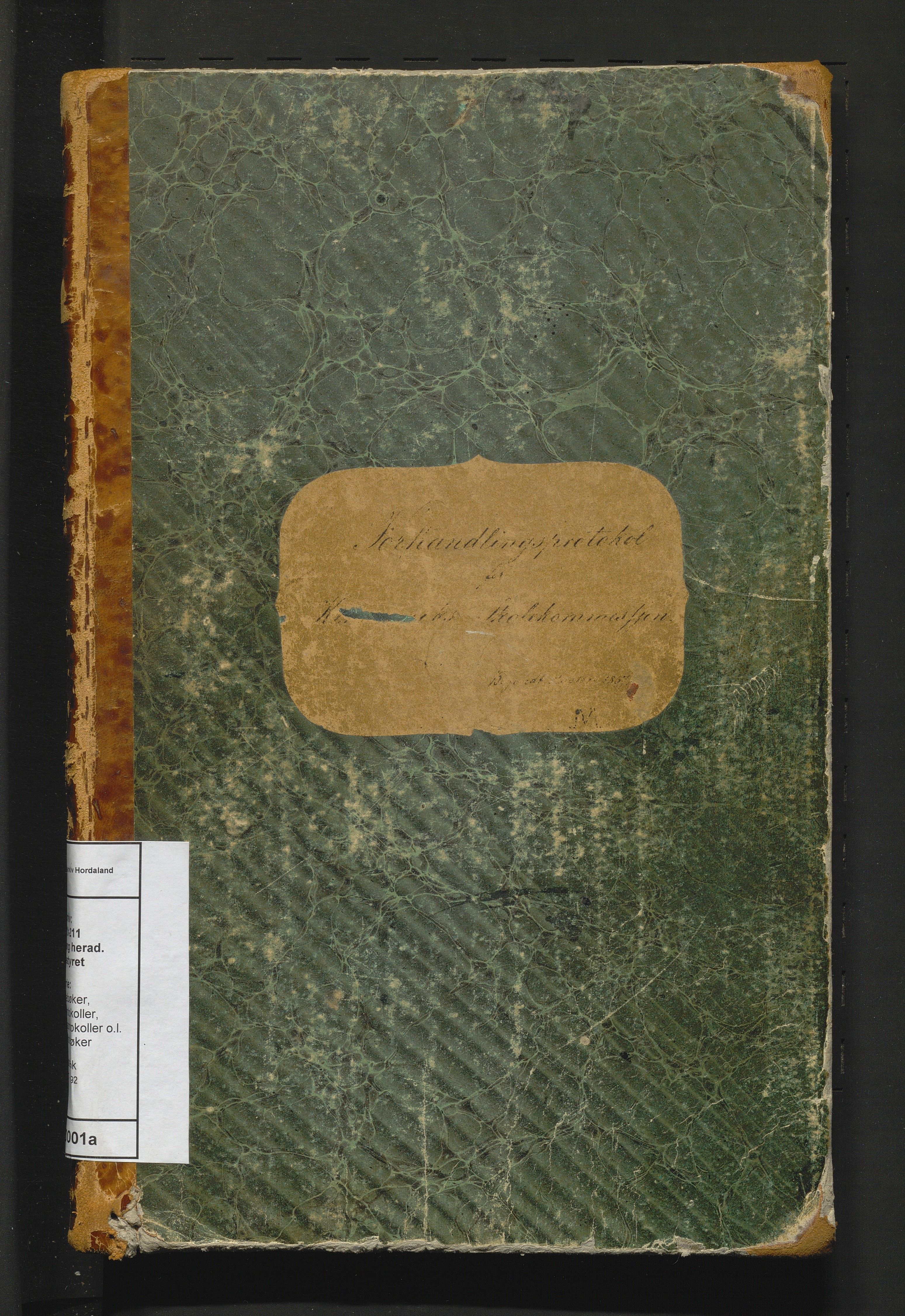 Ullensvang herad. Skulestyret, IKAH/1231b-211/A/Aa/L0001a: Møtebok for Ullensvang skulestyre, 1867-1892