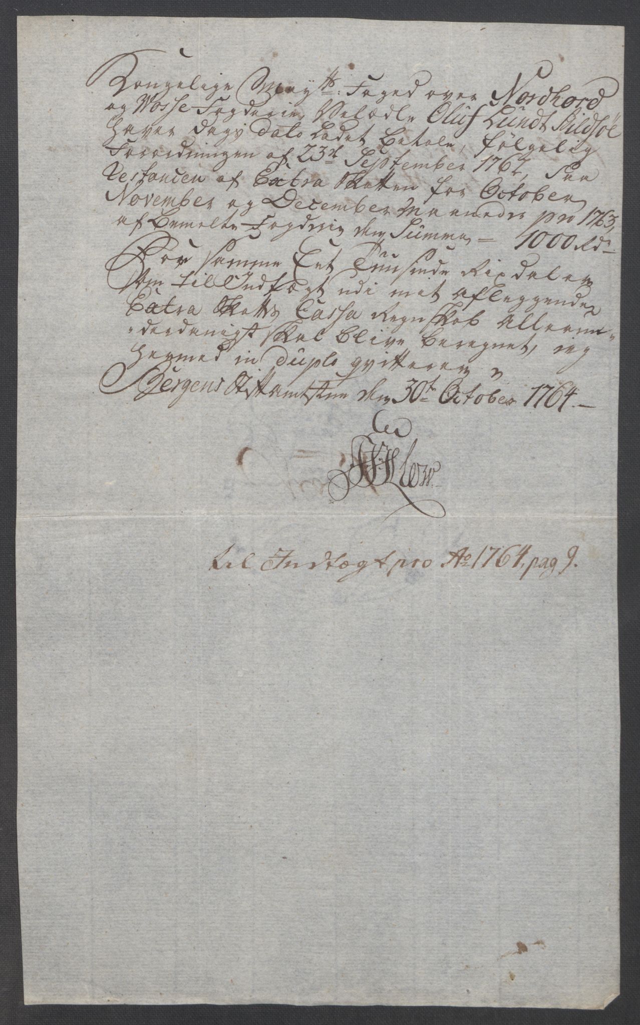 Rentekammeret inntil 1814, Reviderte regnskaper, Fogderegnskap, RA/EA-4092/R51/L3303: Ekstraskatten Nordhordland og Voss, 1762-1772, p. 85