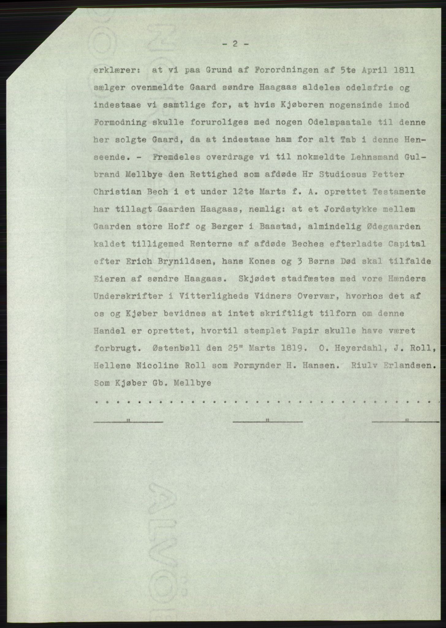 Statsarkivet i Oslo, AV/SAO-A-10621/Z/Zd/L0025: Avskrifter, j.nr 37-1147/1967, 1967, p. 2