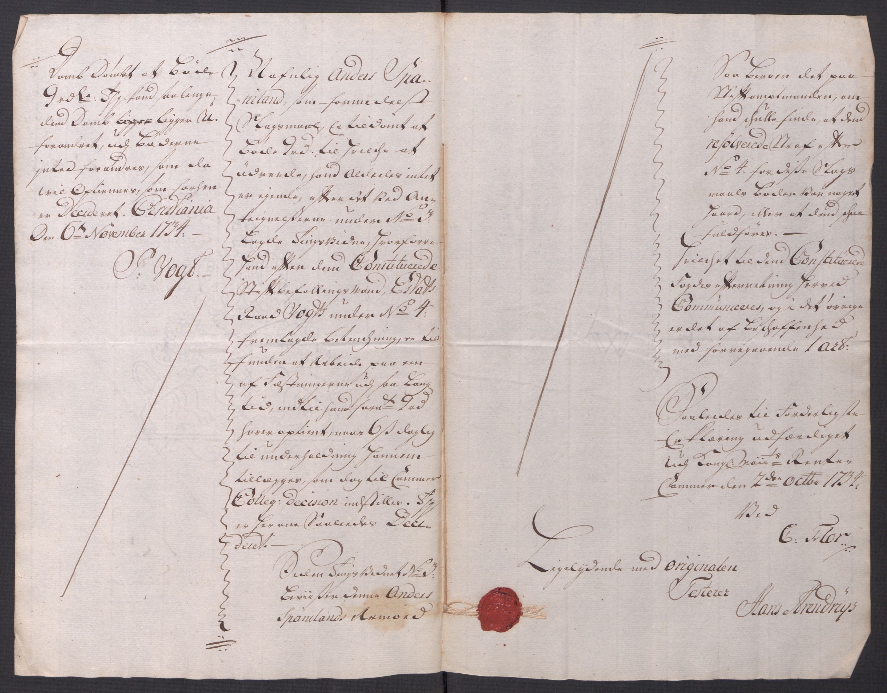 Kommanderende general (KG I) med Det norske krigsdirektorium, AV/RA-EA-5419/D/L0154: Fredriksten festning: Brev, inventarfortegnelser og regnskapsekstrakter, 1730-1739, p. 220