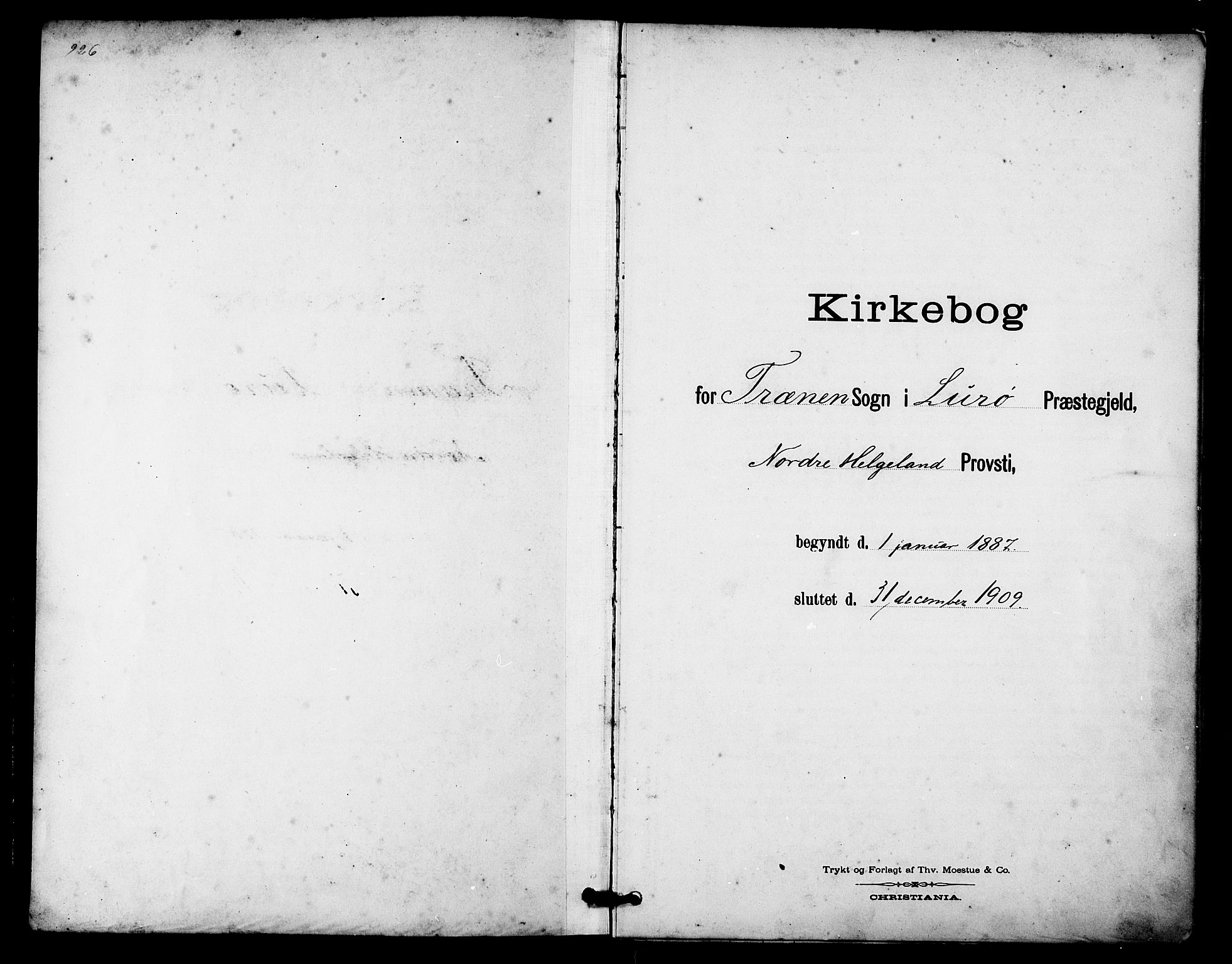 Ministerialprotokoller, klokkerbøker og fødselsregistre - Nordland, SAT/A-1459/840/L0580: Parish register (official) no. 840A02, 1887-1909