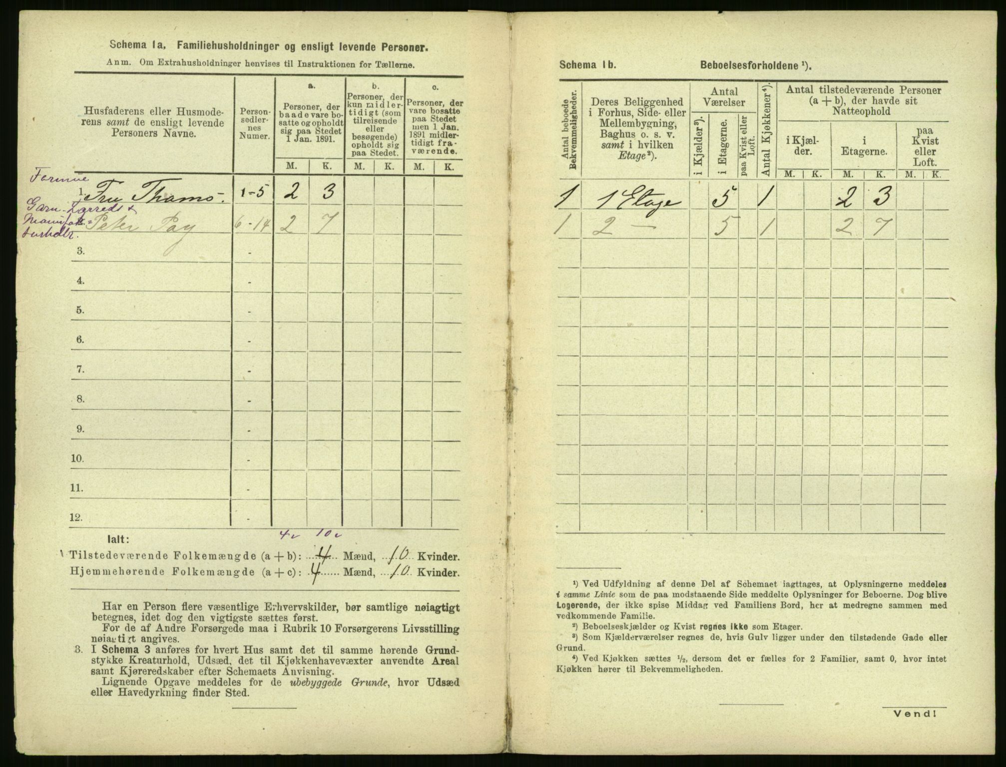 RA, 1891 census for 0301 Kristiania, 1891, p. 18298