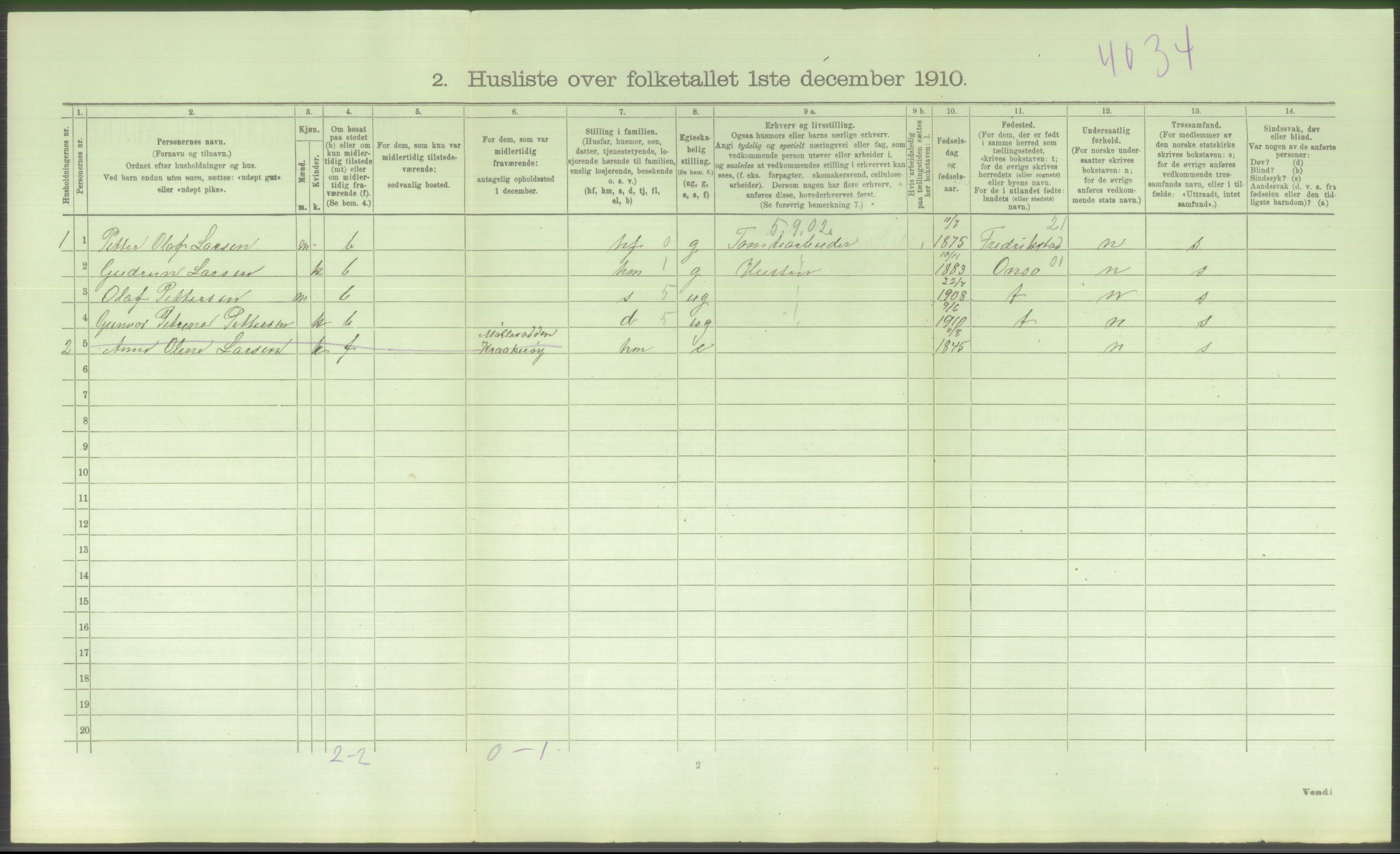 RA, 1910 census for Kråkerøy, 1910, p. 469