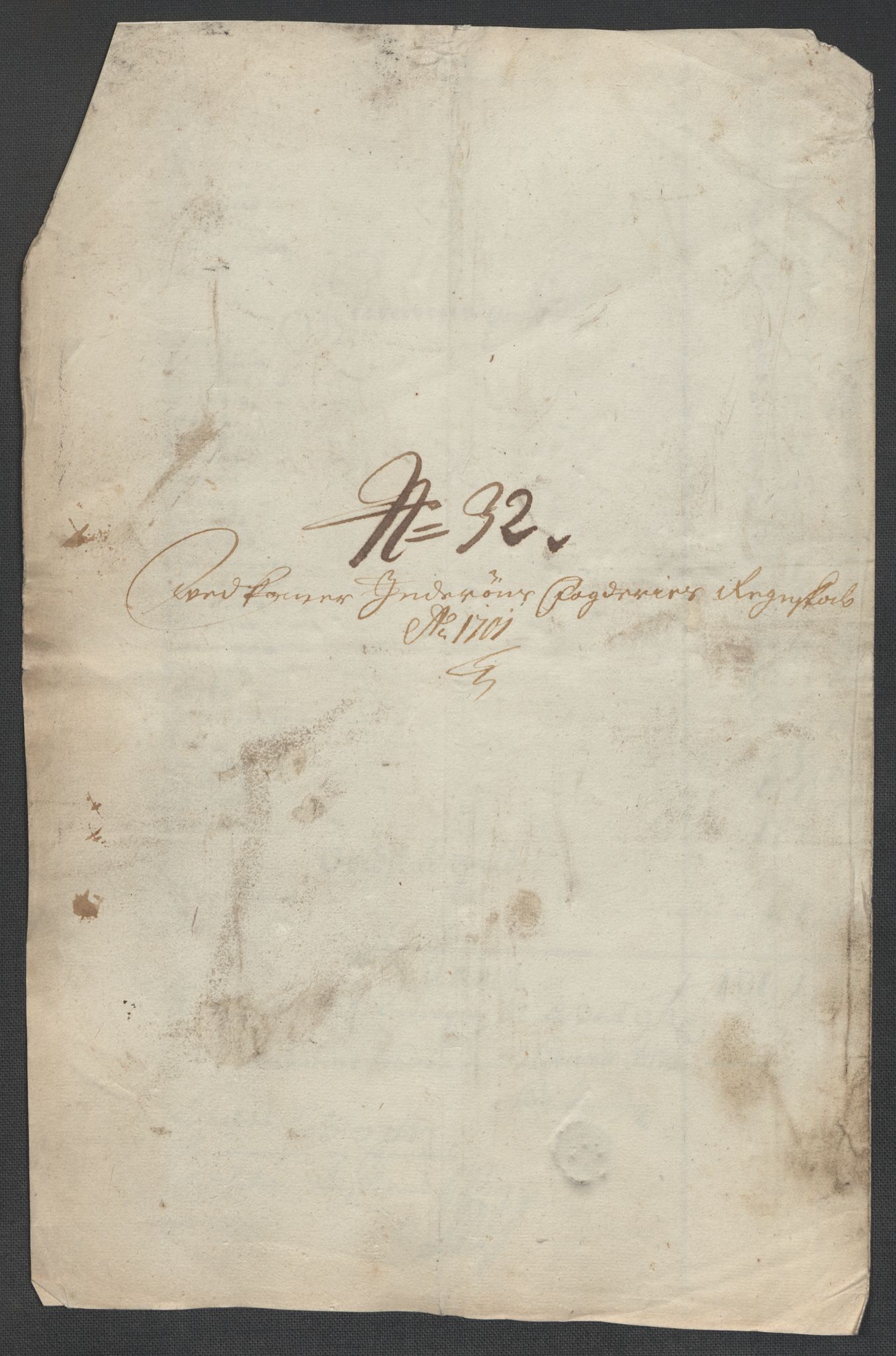 Rentekammeret inntil 1814, Reviderte regnskaper, Fogderegnskap, RA/EA-4092/R63/L4312: Fogderegnskap Inderøy, 1701-1702, p. 182