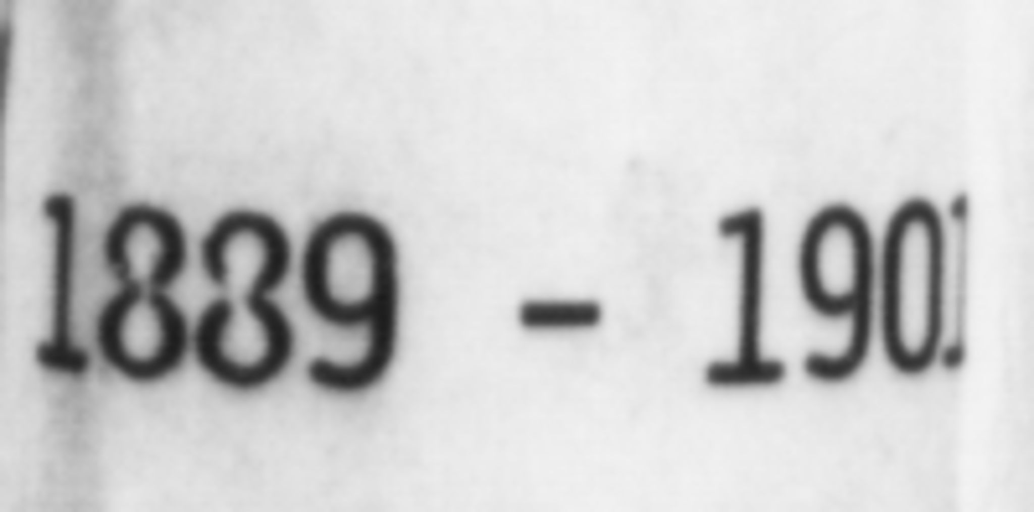 Austevoll Sokneprestembete, SAB/A-74201/H/Hab: Parish register (copy) no. B 4, 1889-1901