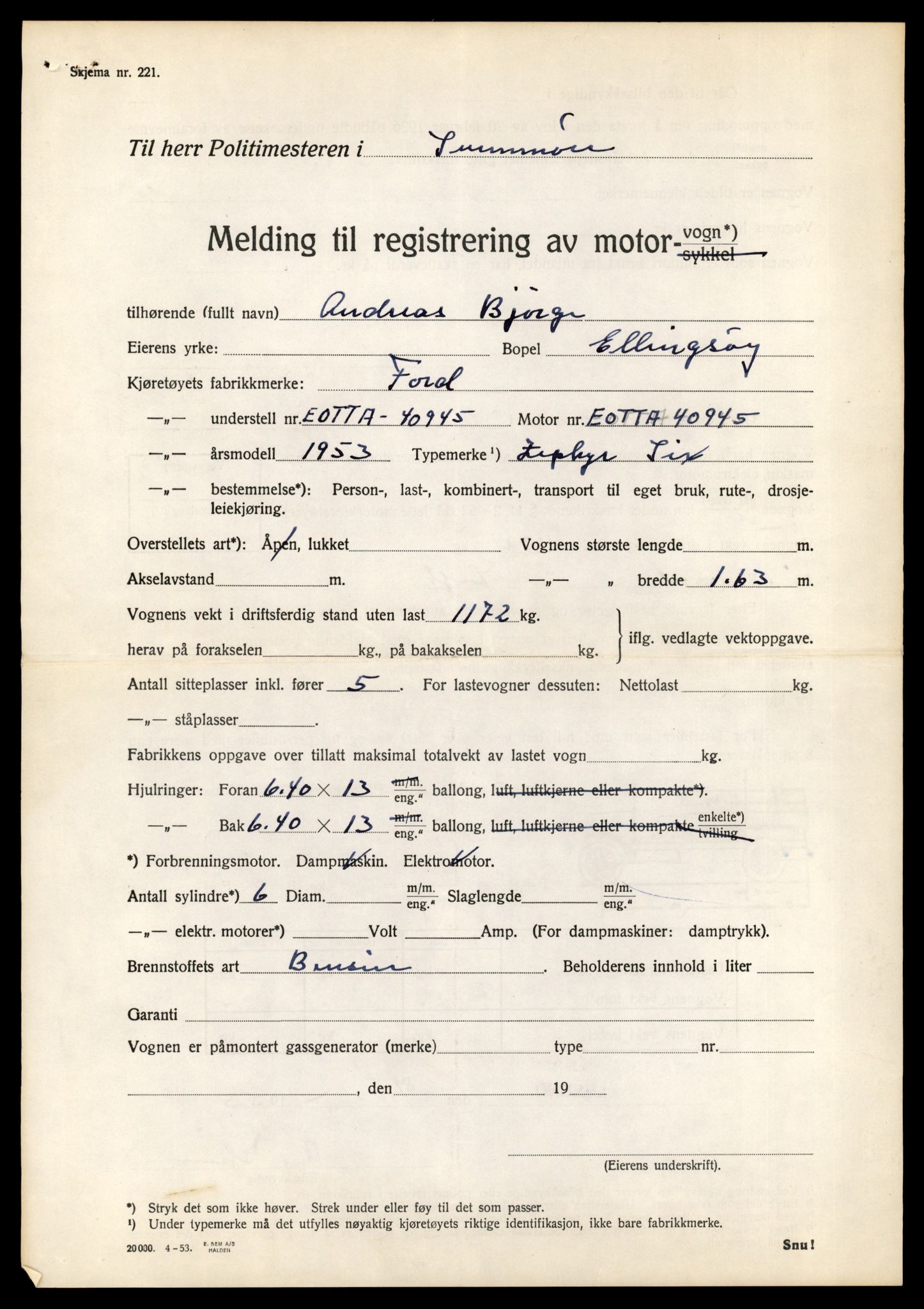 Møre og Romsdal vegkontor - Ålesund trafikkstasjon, AV/SAT-A-4099/F/Fe/L0044: Registreringskort for kjøretøy T 14205 - T 14319, 1927-1998, p. 2843