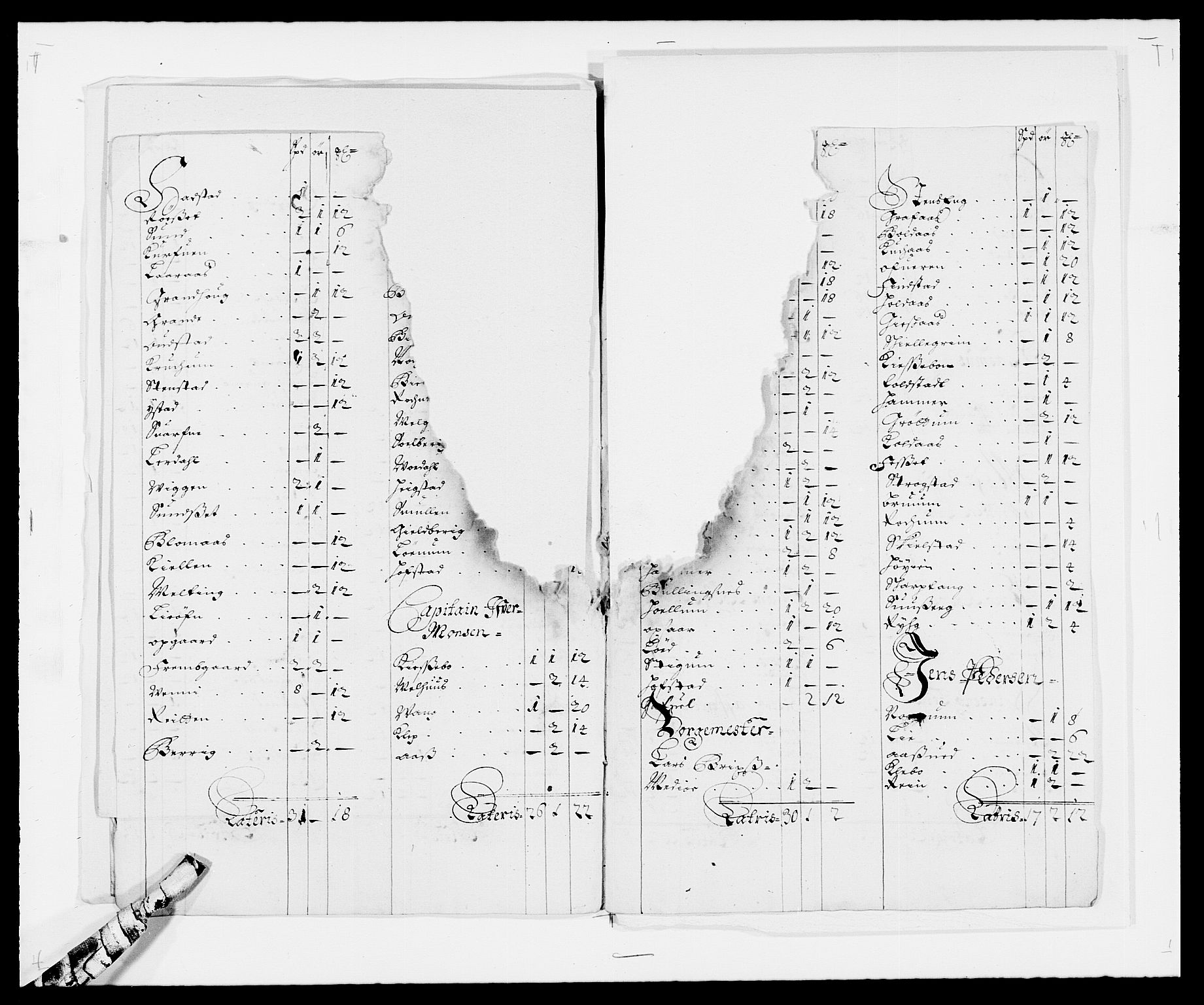 Rentekammeret inntil 1814, Reviderte regnskaper, Fogderegnskap, AV/RA-EA-4092/R63/L4306: Fogderegnskap Inderøy, 1687-1689, p. 113