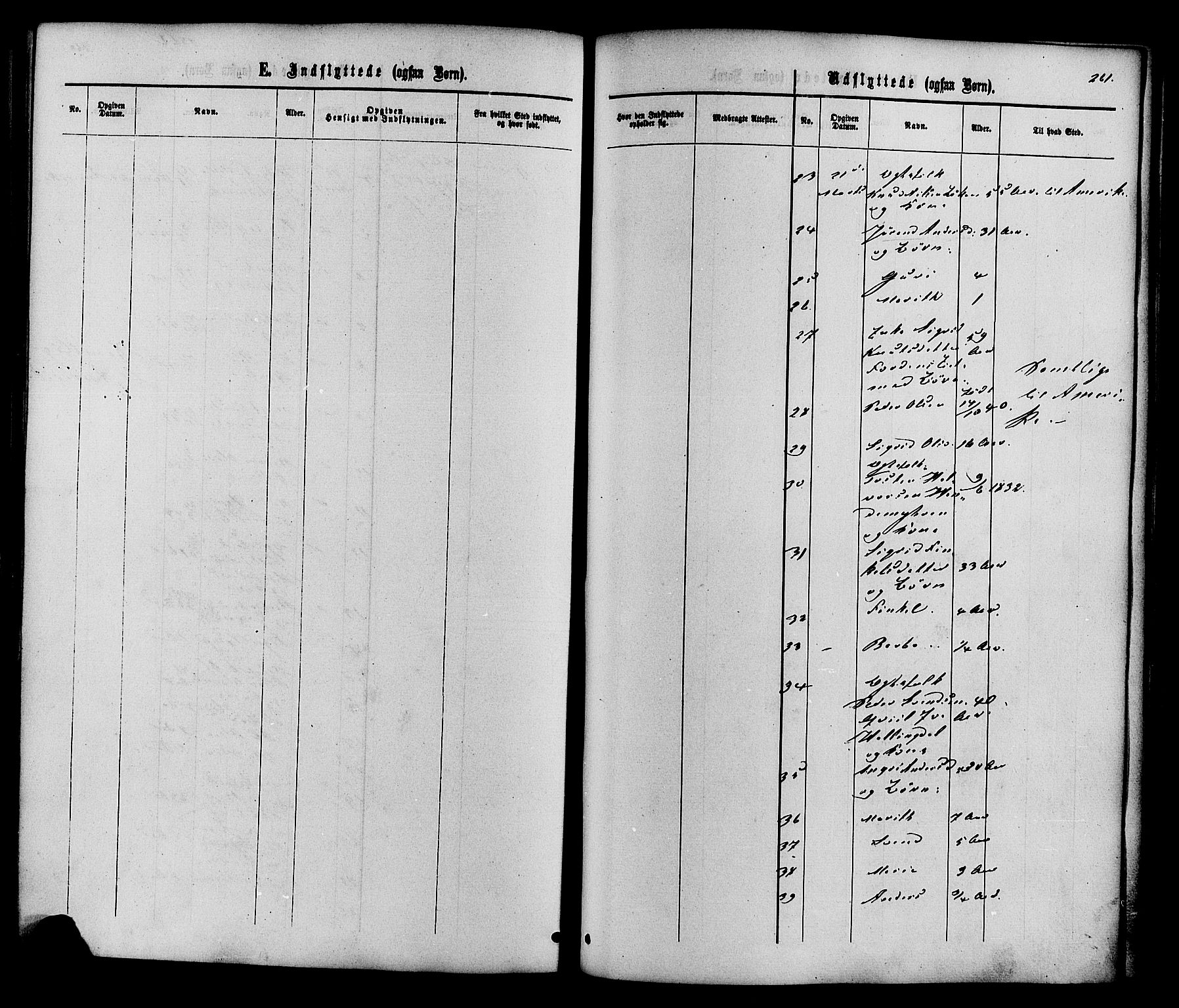 Vestre Slidre prestekontor, SAH/PREST-136/H/Ha/Haa/L0003: Parish register (official) no. 3, 1865-1880, p. 261