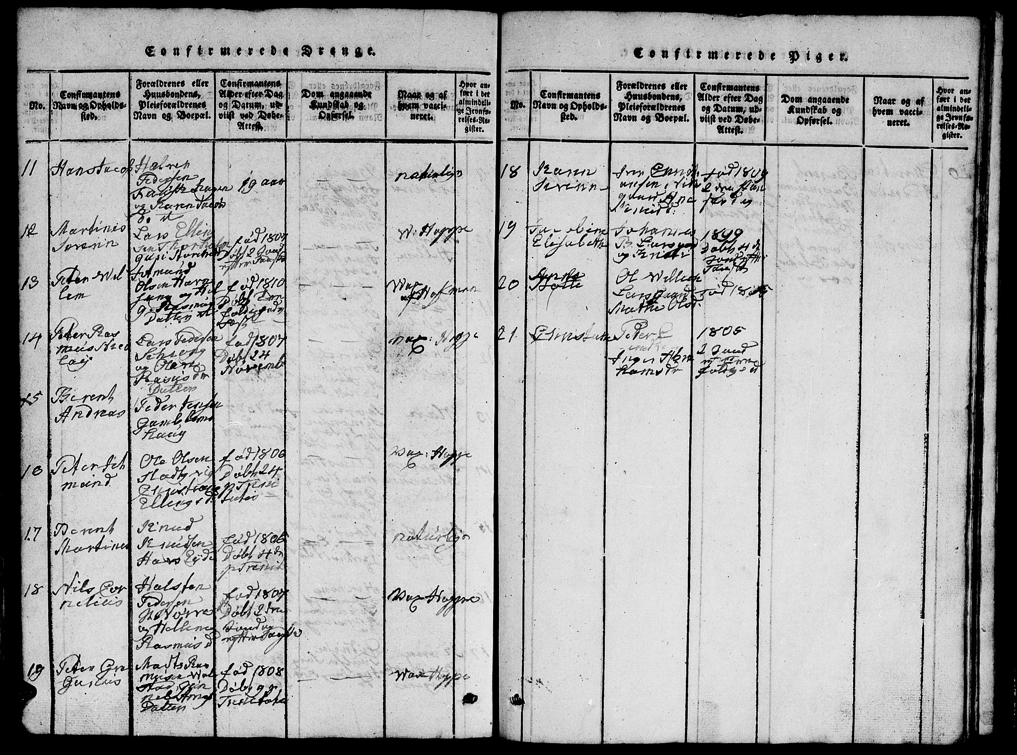 Ministerialprotokoller, klokkerbøker og fødselsregistre - Møre og Romsdal, AV/SAT-A-1454/528/L0423: Parish register (copy) no. 528C04, 1816-1827