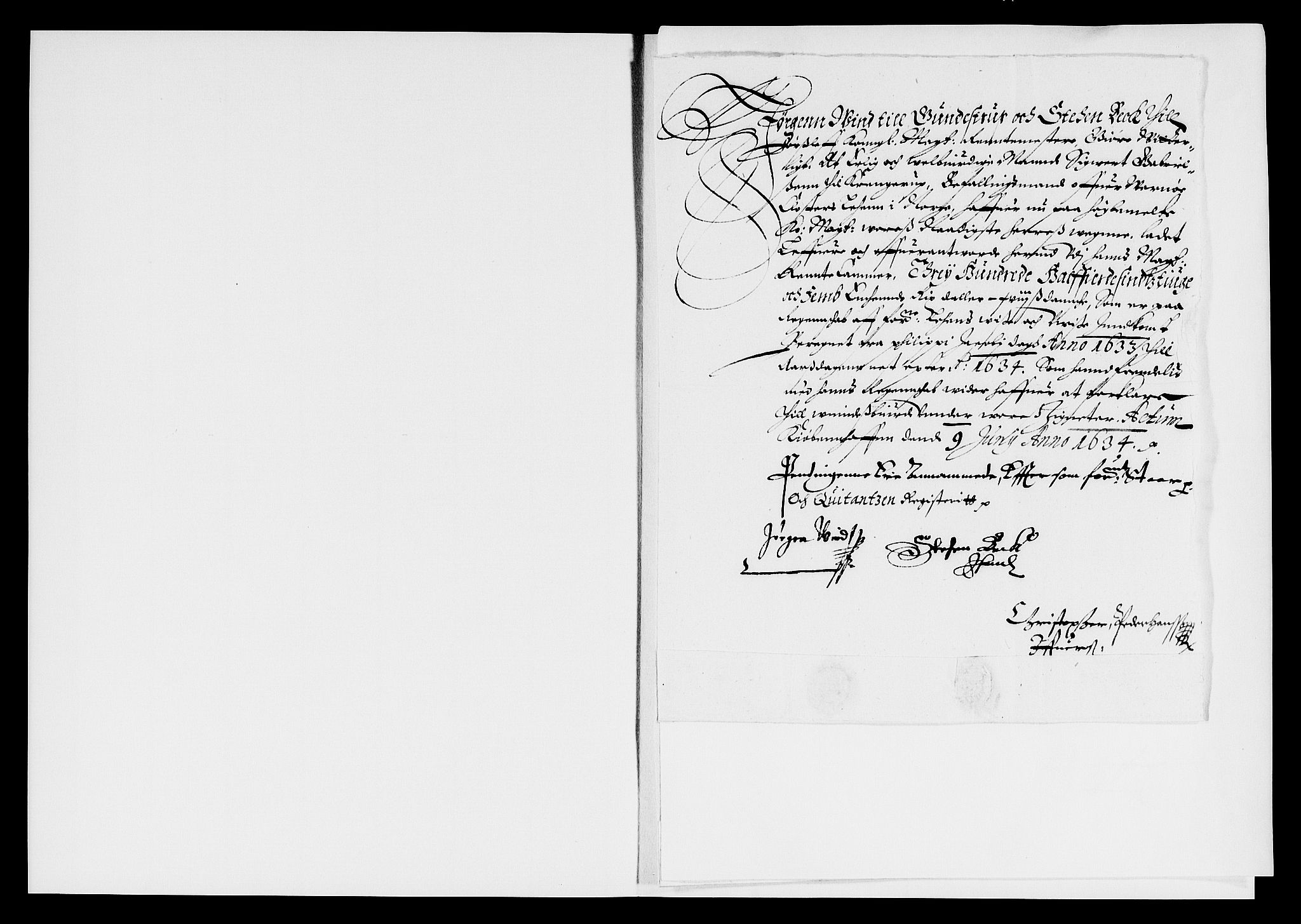 Rentekammeret inntil 1814, Reviderte regnskaper, Lensregnskaper, AV/RA-EA-5023/R/Rb/Rbg/L0003: Verne kloster len, 1619-1636