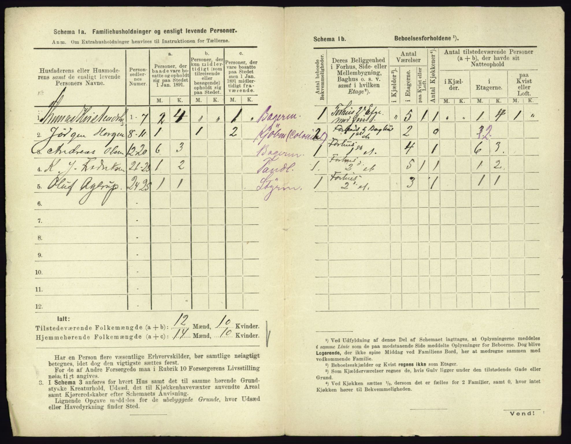 RA, 1891 census for 0705 Tønsberg, 1891, p. 269