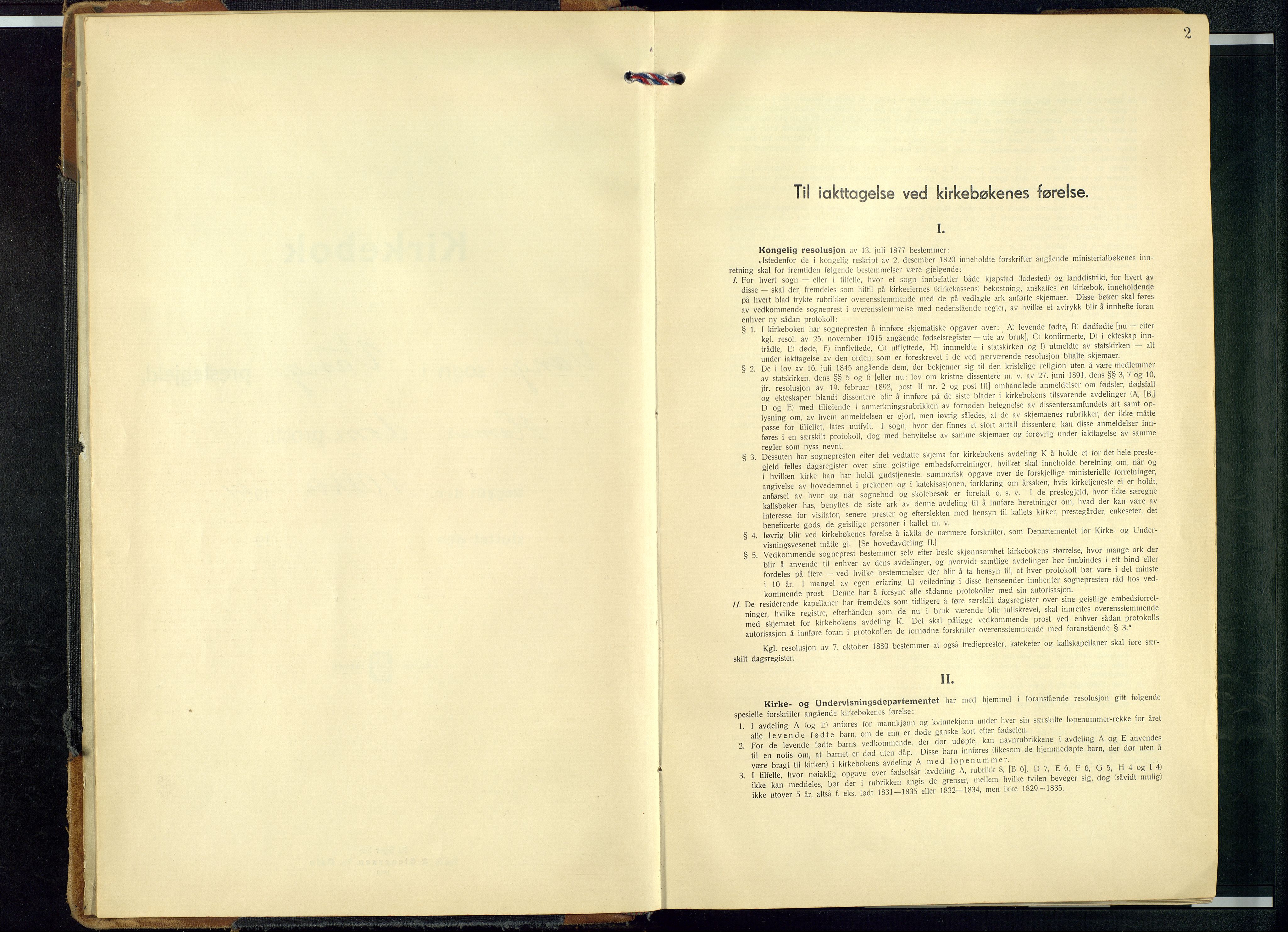 Vang prestekontor, Hedmark, AV/SAH-PREST-008/H/Ha/Haa/L0024: Parish register (official) no. 24, 1941-1967, p. 2