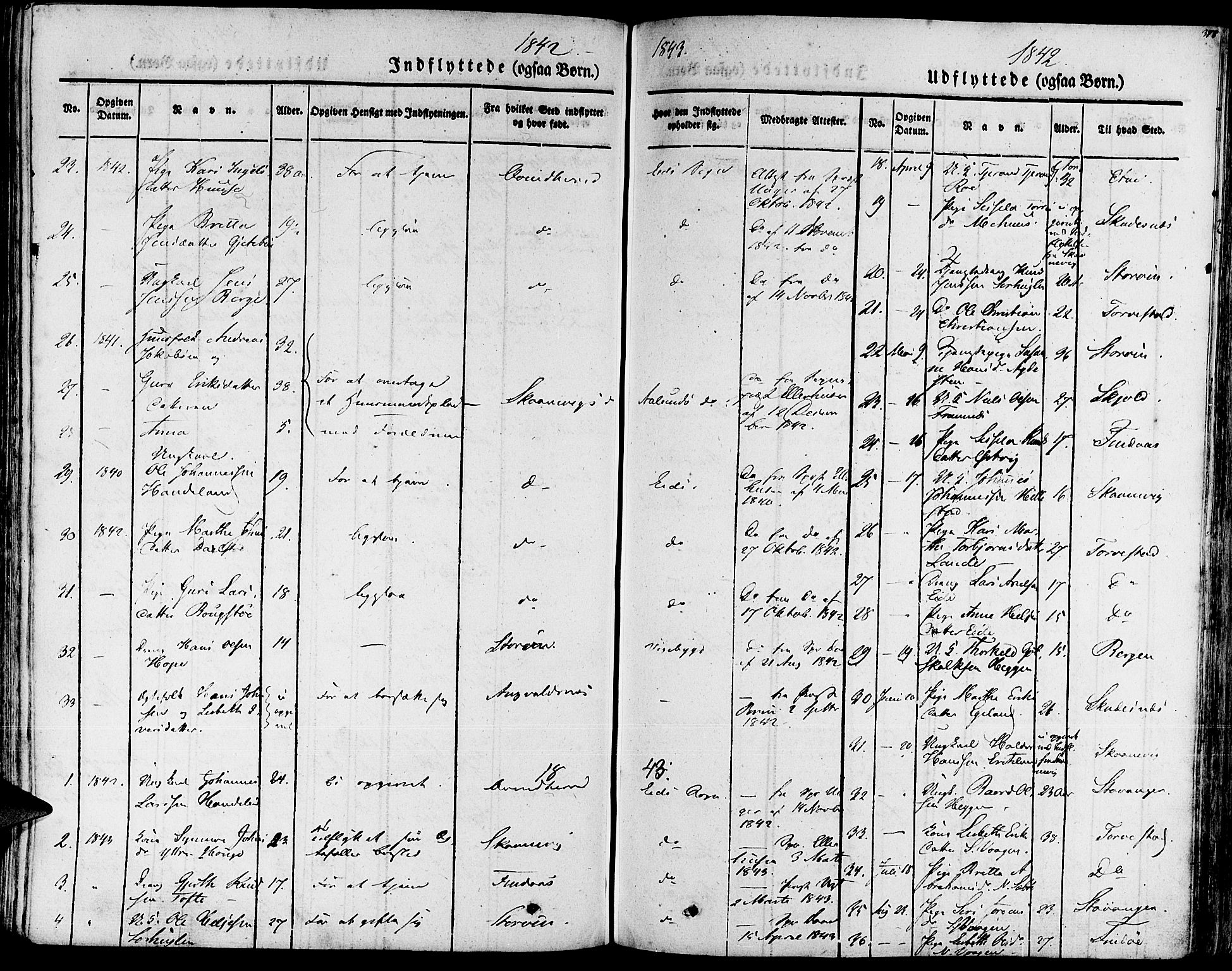 Fjelberg sokneprestembete, AV/SAB-A-75201/H/Haa: Parish register (official) no. A 6, 1835-1851, p. 378