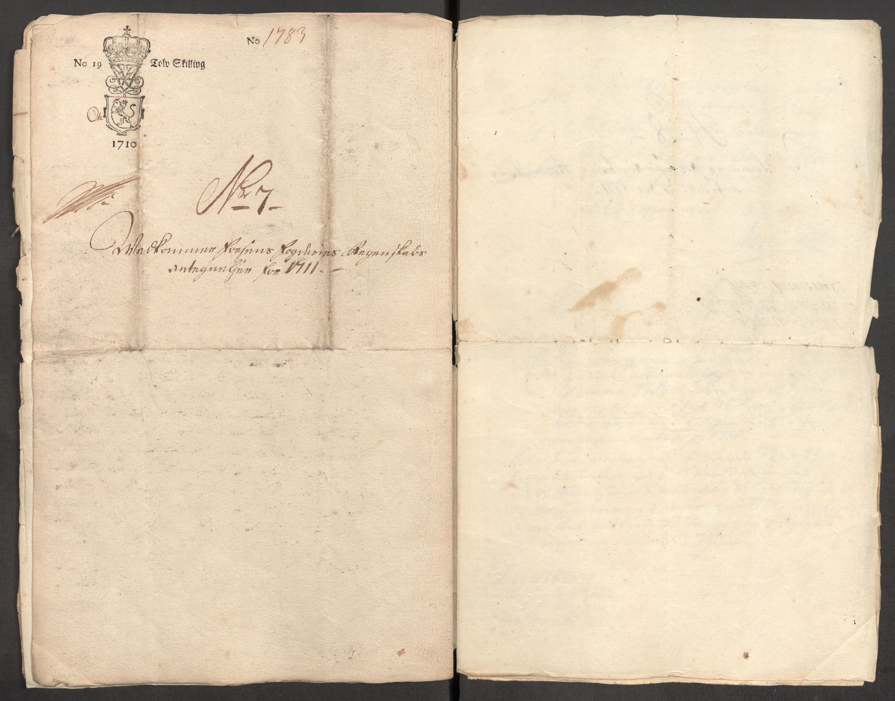 Rentekammeret inntil 1814, Reviderte regnskaper, Fogderegnskap, AV/RA-EA-4092/R57/L3860: Fogderegnskap Fosen, 1711, p. 249