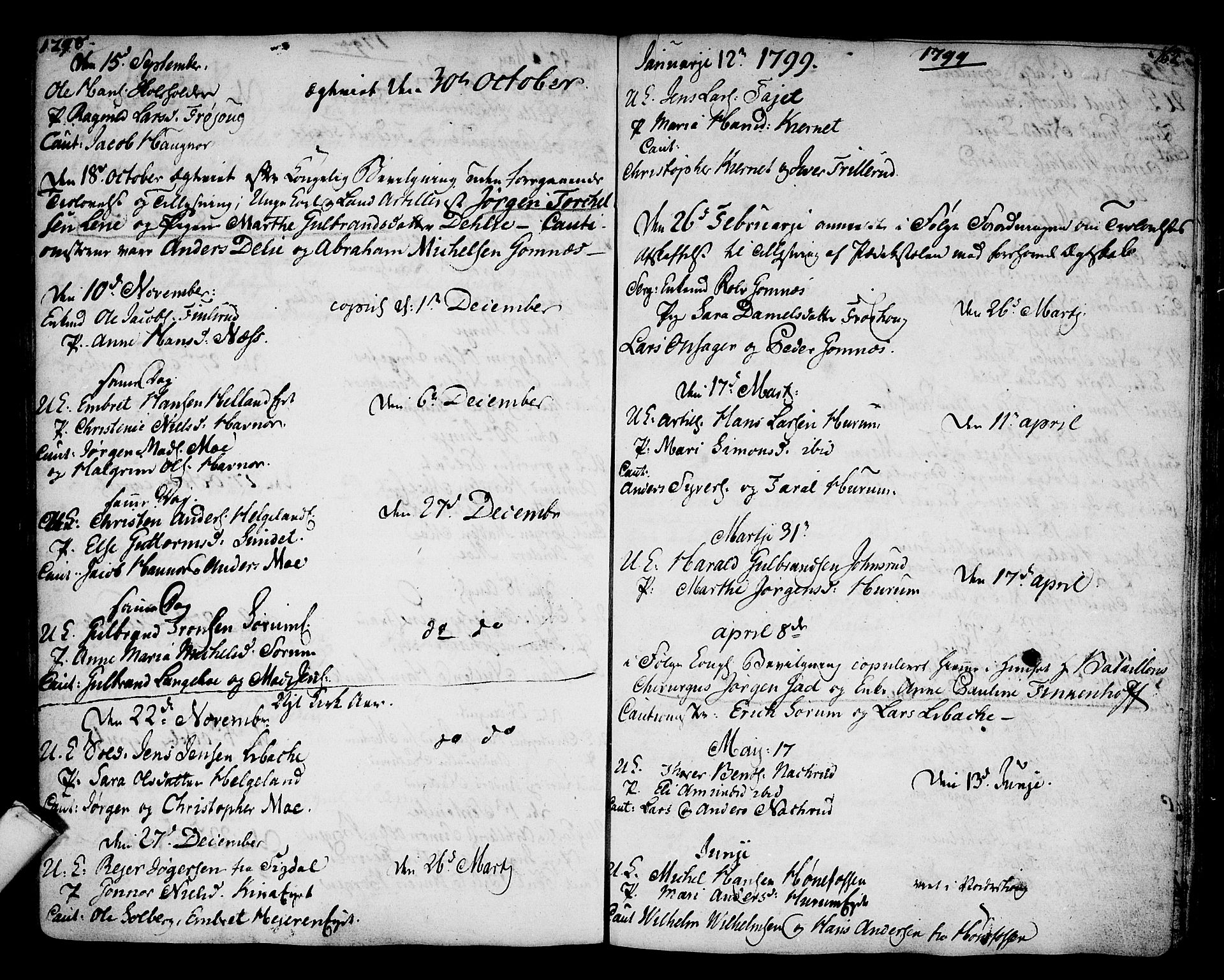 Hole kirkebøker, SAKO/A-228/F/Fa/L0002: Parish register (official) no. I 2, 1766-1814, p. 162