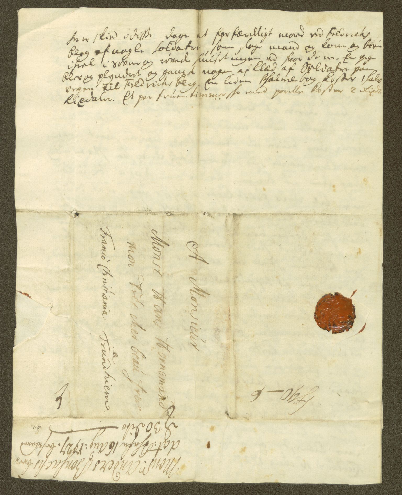 Horneman, SAT/PA-0236/G/L0130: Familiebrev og dokumenter: Bonsach, 1727-1763, p. 11
