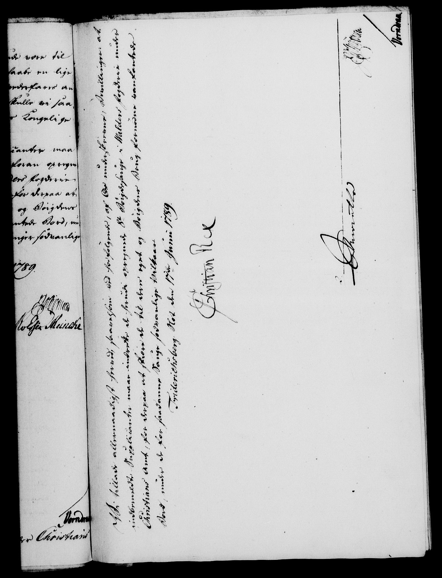 Rentekammeret, Kammerkanselliet, RA/EA-3111/G/Gf/Gfa/L0071: Norsk relasjons- og resolusjonsprotokoll (merket RK 52.71), 1789, p. 343