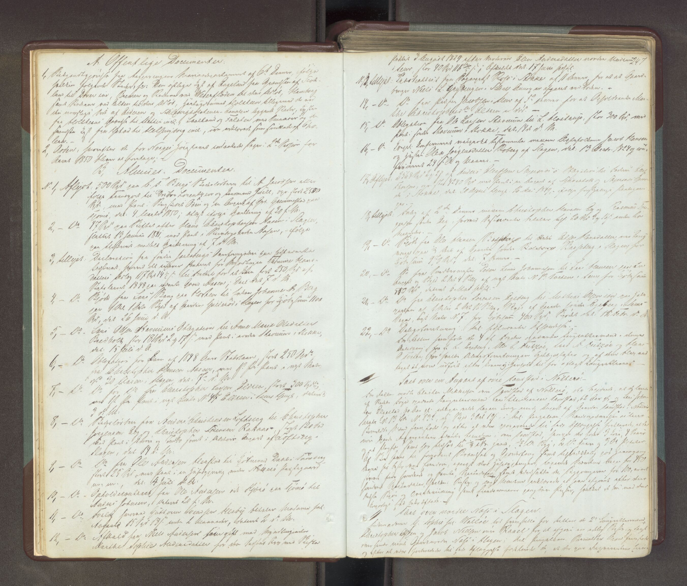Søndre Jarlsberg sorenskriveri, AV/SAKO-A-129/F/Fa/L0034B: Tingbok, 1850-1856, p. 246b-247a