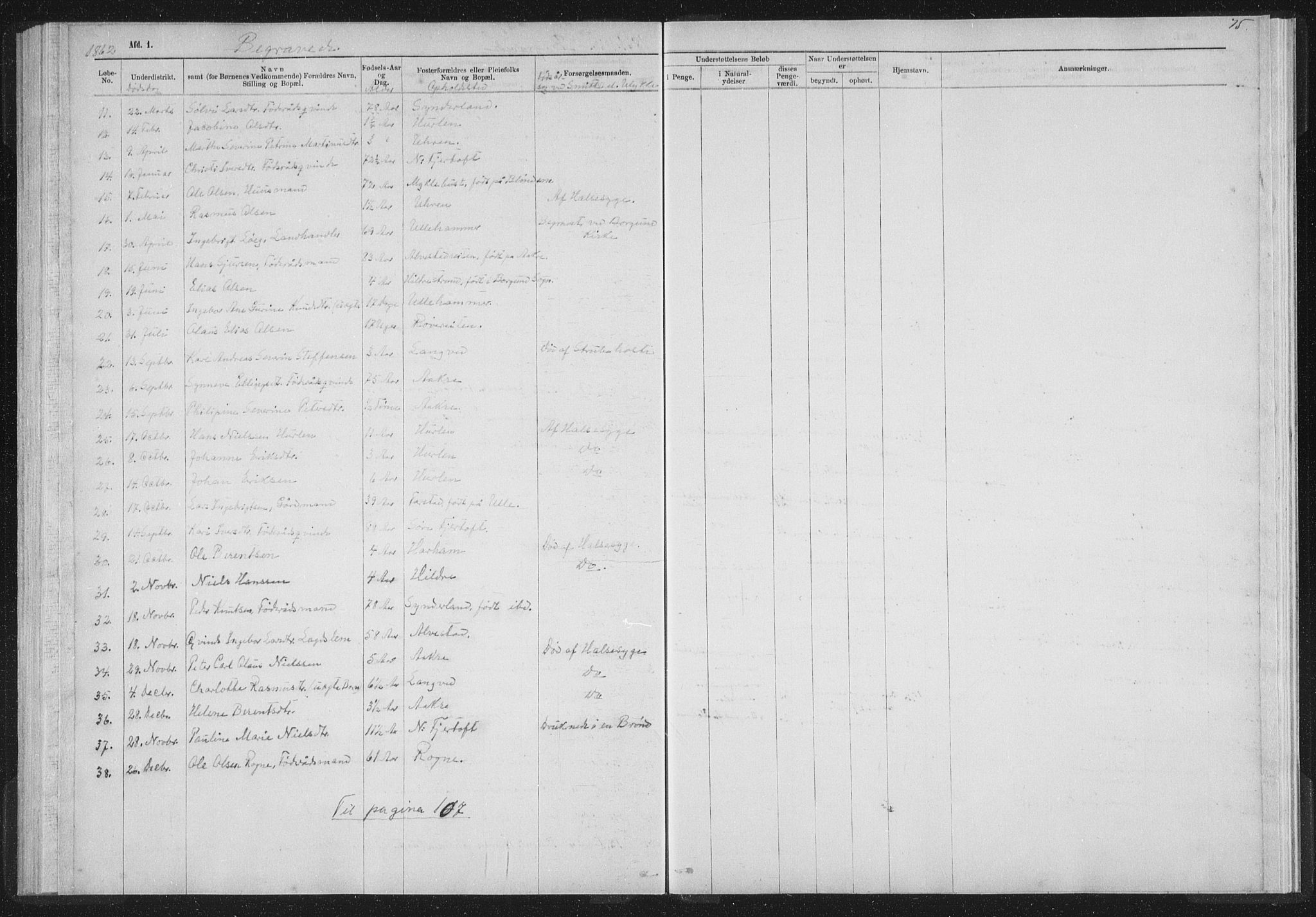 Ministerialprotokoller, klokkerbøker og fødselsregistre - Møre og Romsdal, SAT/A-1454/536/L0514: Parish register (official) no. 536D01, 1840-1875, p. 75