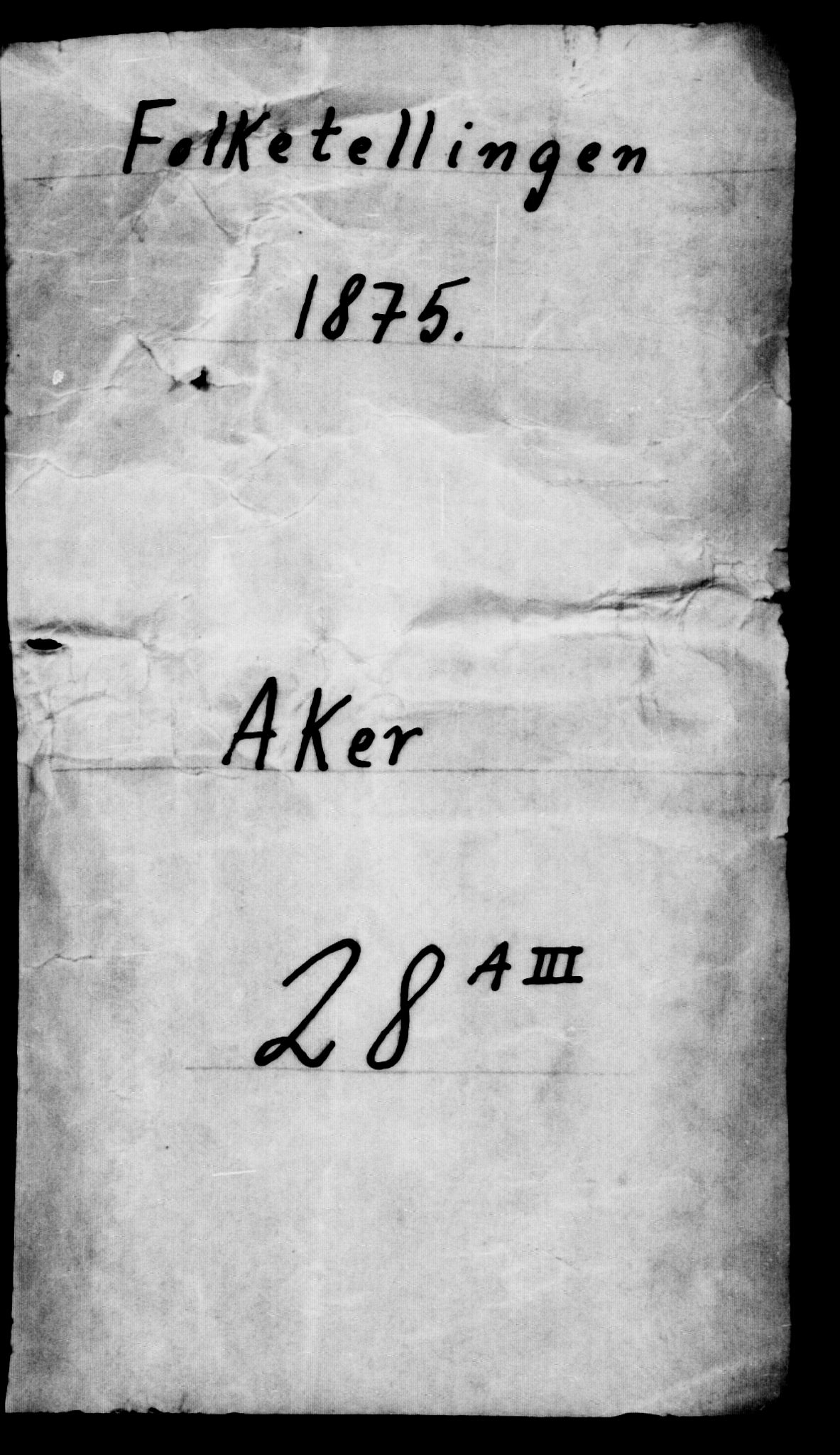 RA, 1875 census for 0218bP Østre Aker, 1875, p. 3018