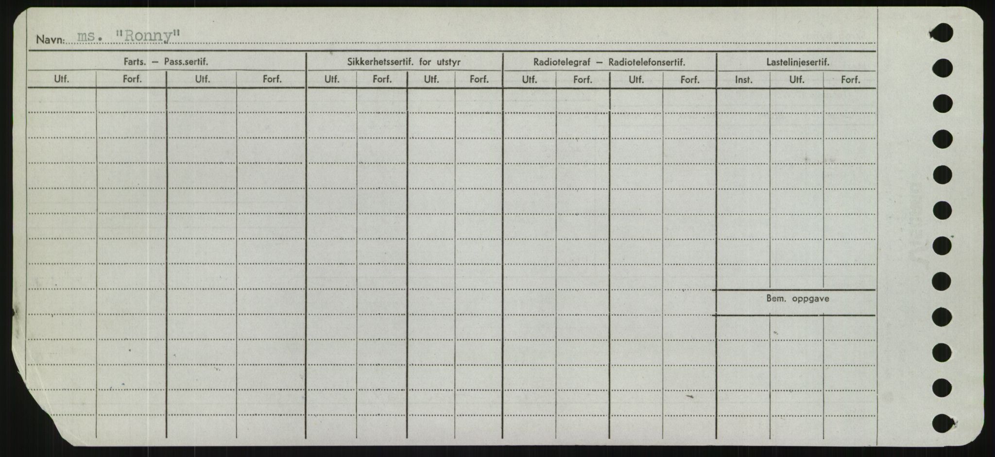 Sjøfartsdirektoratet med forløpere, Skipsmålingen, RA/S-1627/H/Hd/L0031: Fartøy, Rju-Sam, p. 152