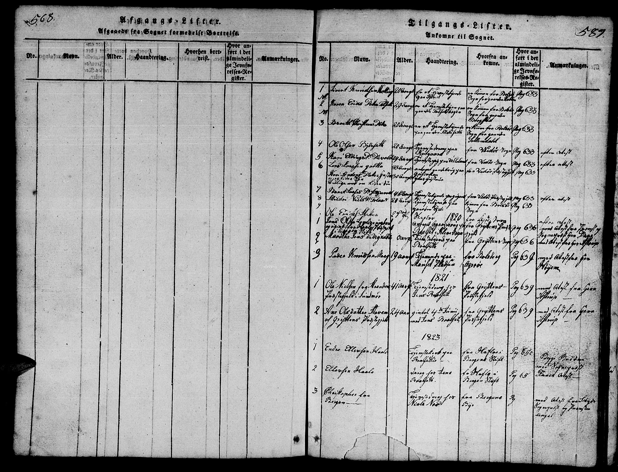 Ministerialprotokoller, klokkerbøker og fødselsregistre - Møre og Romsdal, AV/SAT-A-1454/557/L0683: Parish register (copy) no. 557C01, 1818-1862, p. 588-589
