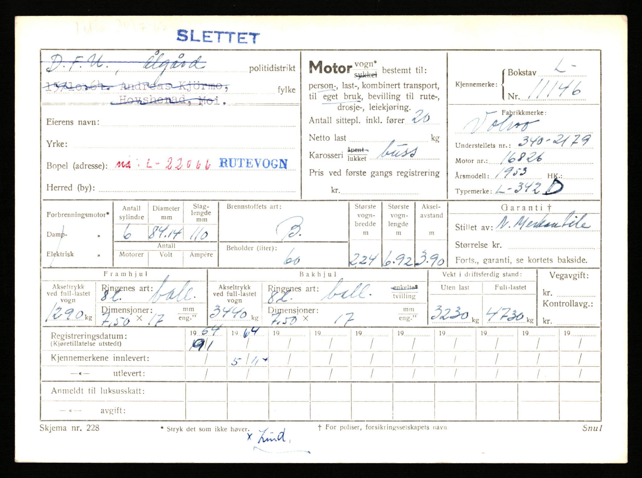 Stavanger trafikkstasjon, AV/SAST-A-101942/0/F/L0020: L-11000 - L-11499, 1930-1971, p. 671