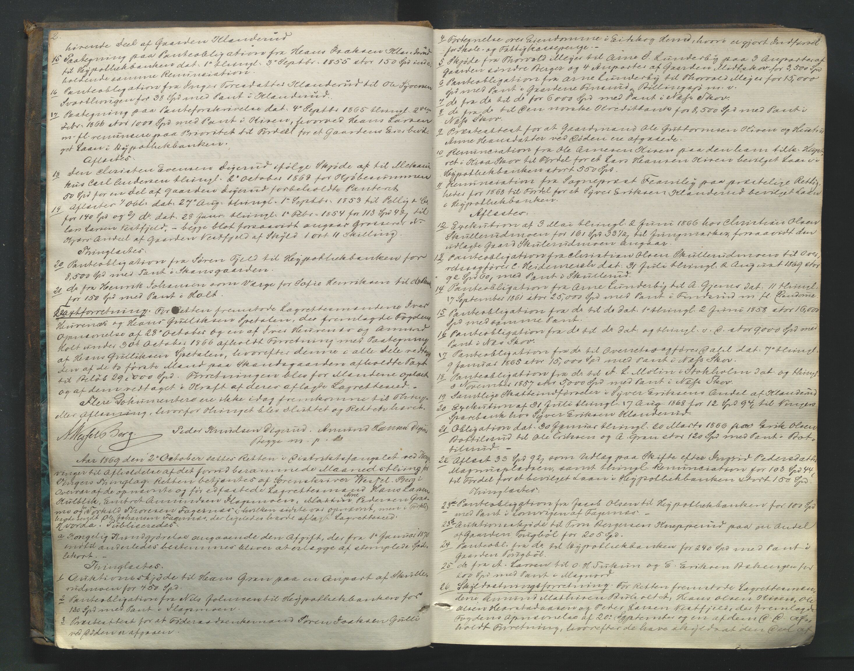 Vinger og Odal sorenskriveri, AV/SAH-TING-022/G/Gb/Gbc/L0018: Tingbok - Vinger og Eidskog, 1869-1876, p. 2-3