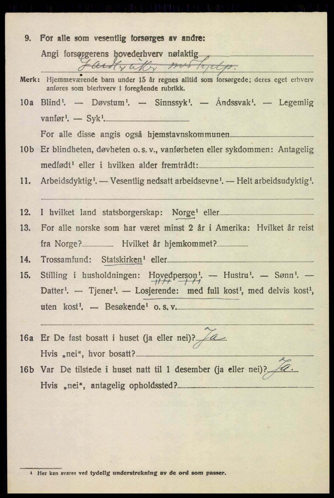 SAH, 1920 census for Sør-Odal, 1920, p. 15134