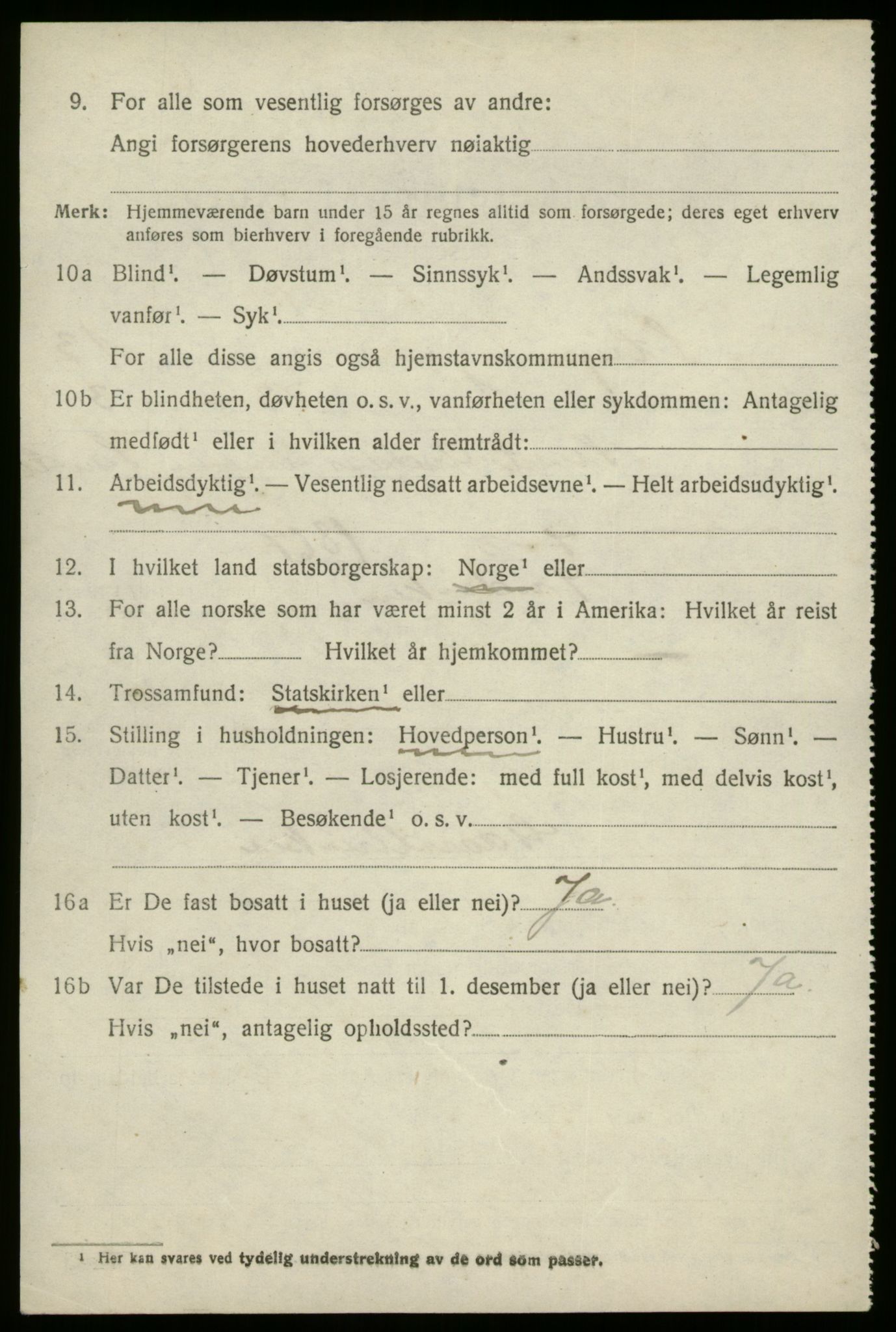 SAB, 1920 census for Stryn, 1920, p. 5675