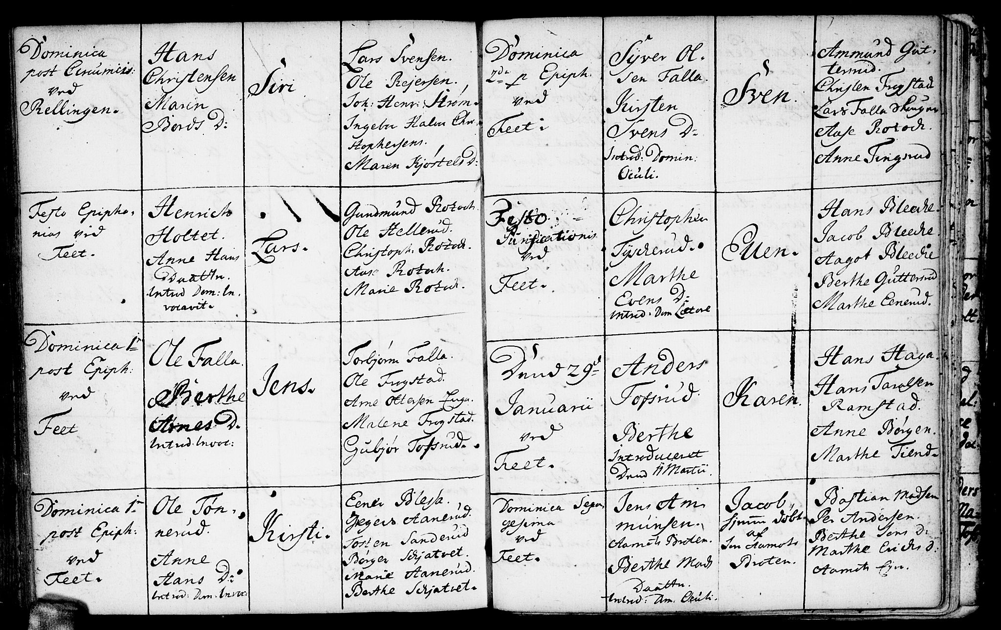 Fet prestekontor Kirkebøker, SAO/A-10370a/F/Fa/L0001: Parish register (official) no. I 1, 1716-1751, p. 111