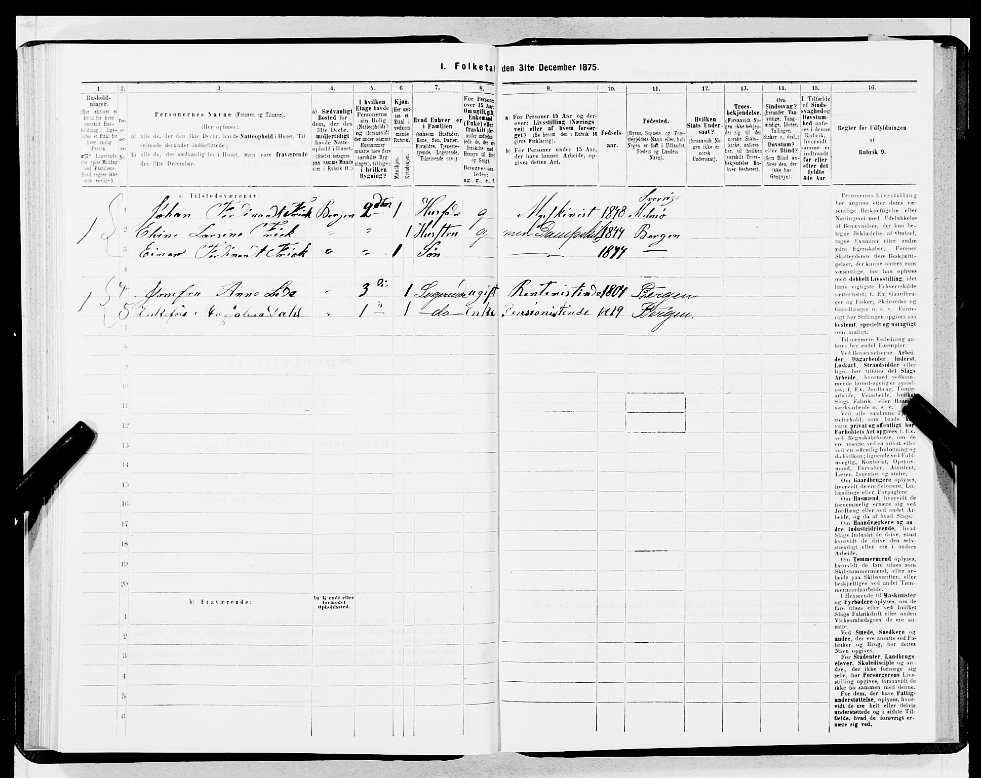 SAB, 1875 census for 1301 Bergen, 1875, p. 2430