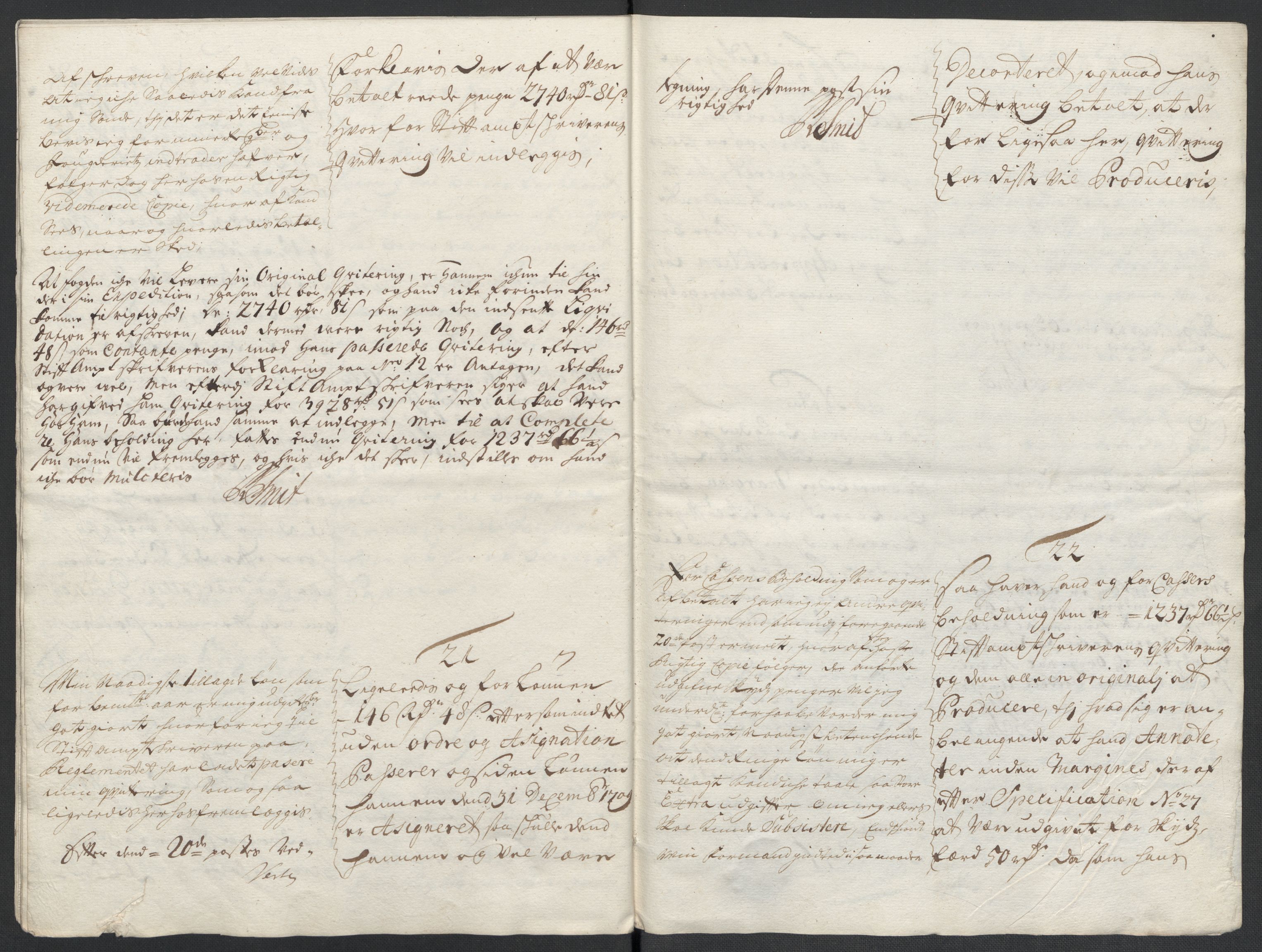 Rentekammeret inntil 1814, Reviderte regnskaper, Fogderegnskap, AV/RA-EA-4092/R55/L3659: Fogderegnskap Romsdal, 1709-1710, p. 201