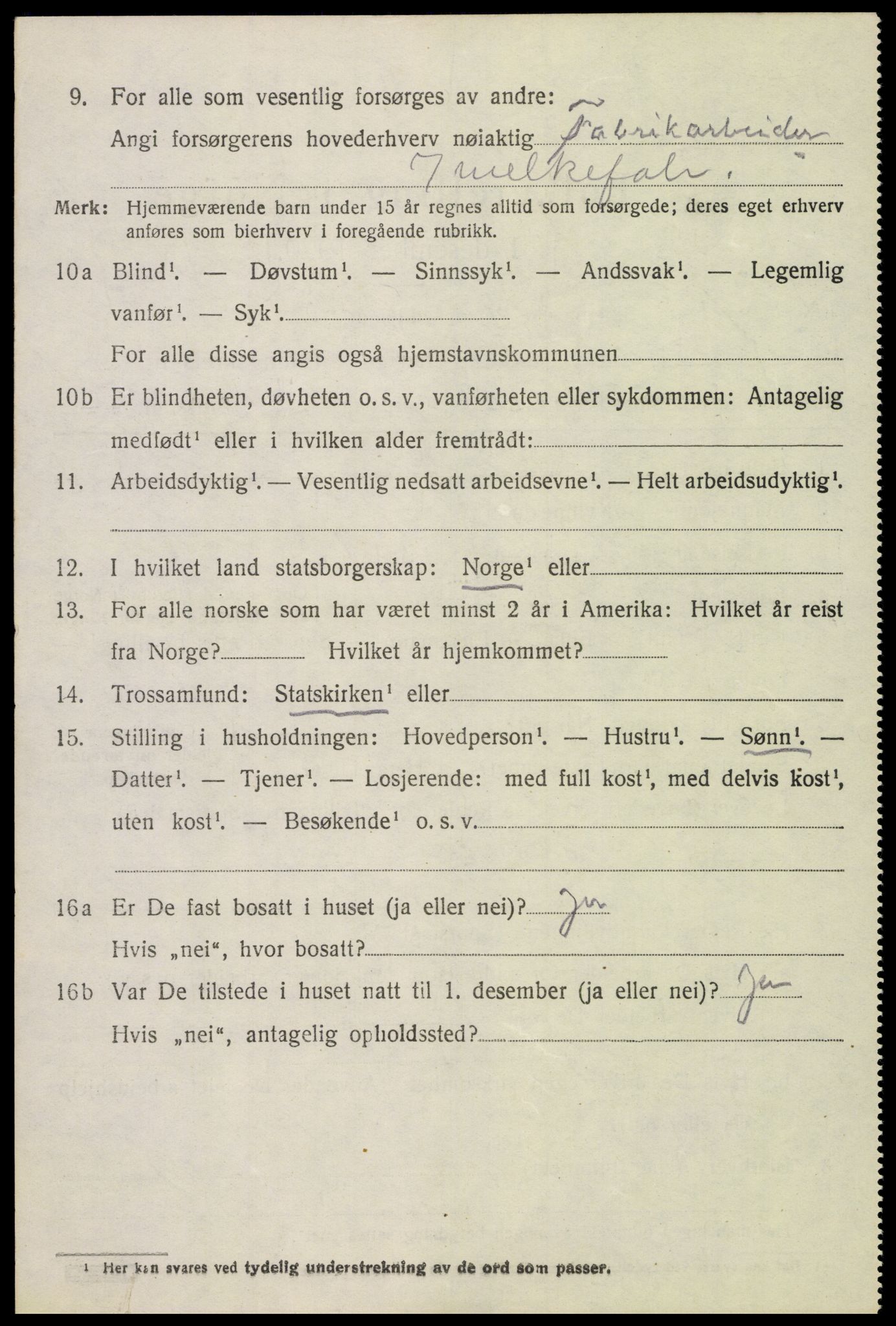 SAH, 1920 census for Østre Toten, 1920, p. 13063