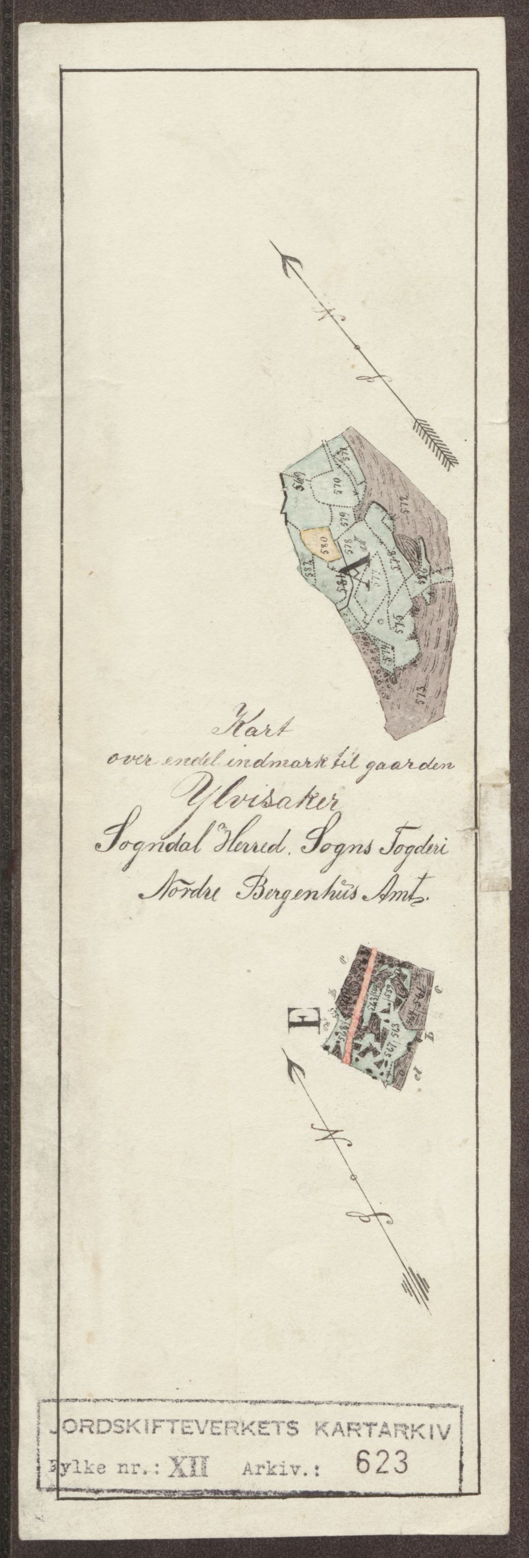 Jordskifteverkets kartarkiv, RA/S-3929/T, 1859-1988, p. 742