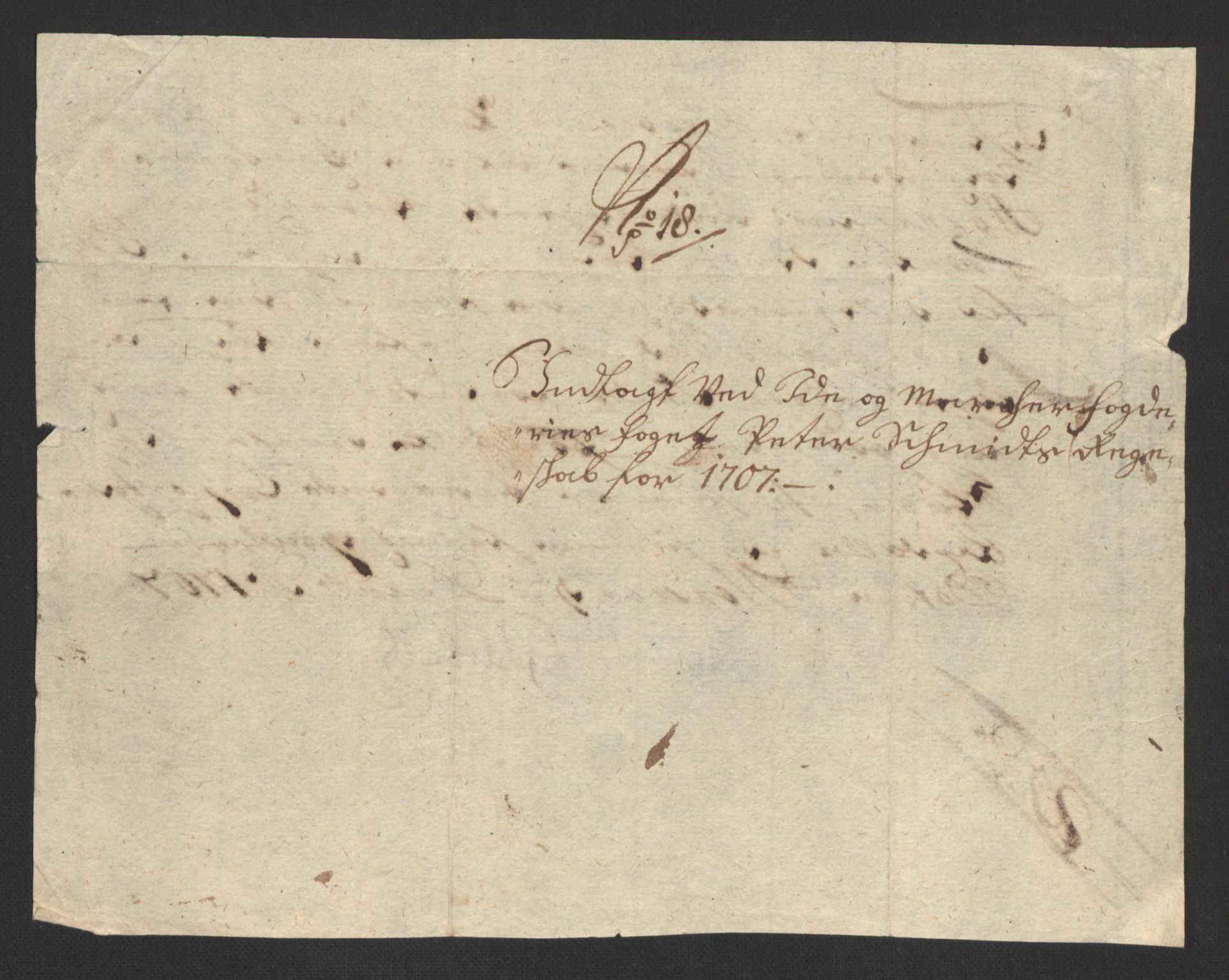 Rentekammeret inntil 1814, Reviderte regnskaper, Fogderegnskap, AV/RA-EA-4092/R01/L0018: Fogderegnskap Idd og Marker, 1707-1709, p. 125