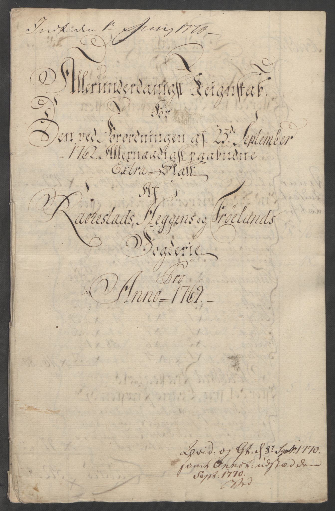 Rentekammeret inntil 1814, Reviderte regnskaper, Fogderegnskap, RA/EA-4092/R07/L0413: Ekstraskatten Rakkestad, Heggen og Frøland, 1762-1772, p. 404