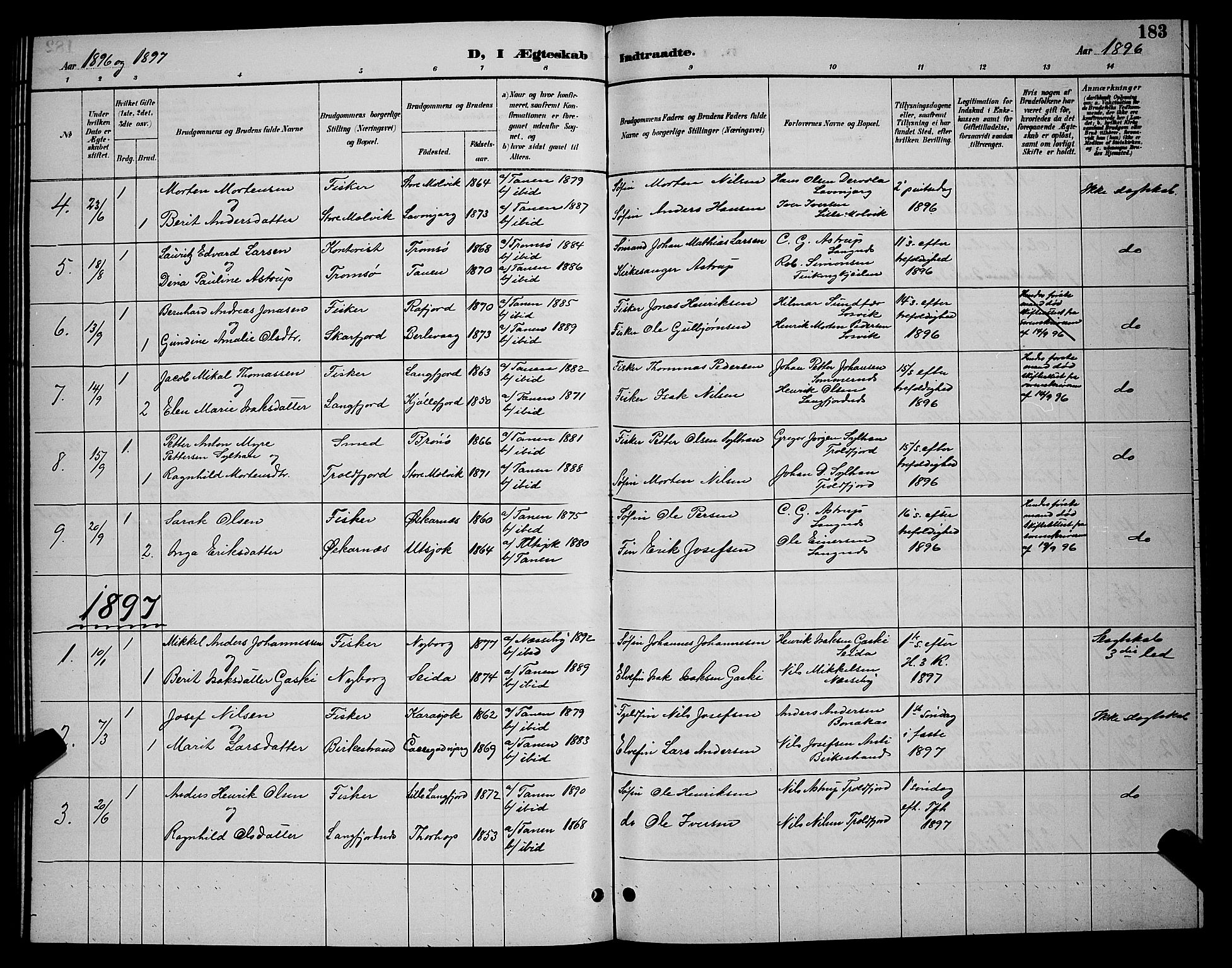 Tana sokneprestkontor, SATØ/S-1334/H/Hb/L0004klokker: Parish register (copy) no. 4, 1890-1903, p. 183