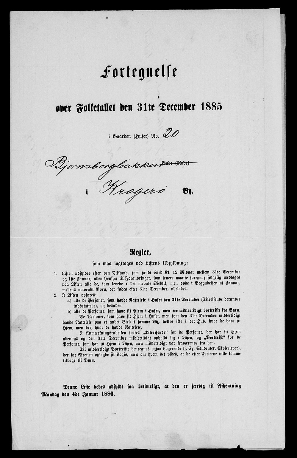 SAKO, 1885 census for 0801 Kragerø, 1885, p. 924