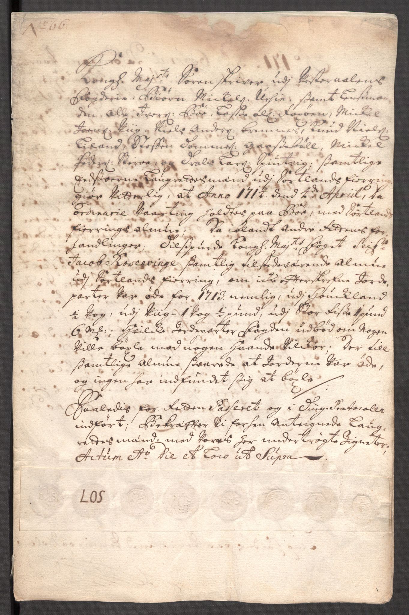 Rentekammeret inntil 1814, Reviderte regnskaper, Fogderegnskap, AV/RA-EA-4092/R67/L4679: Fogderegnskap Vesterålen, Andenes og Lofoten, 1711-1713, p. 304