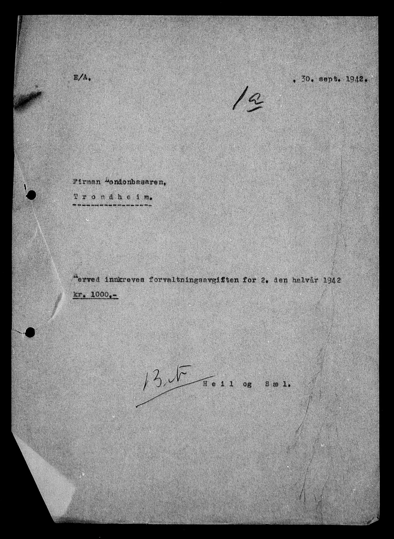Justisdepartementet, Tilbakeføringskontoret for inndratte formuer, AV/RA-S-1564/H/Hc/Hca/L0903: --, 1945-1947, p. 348