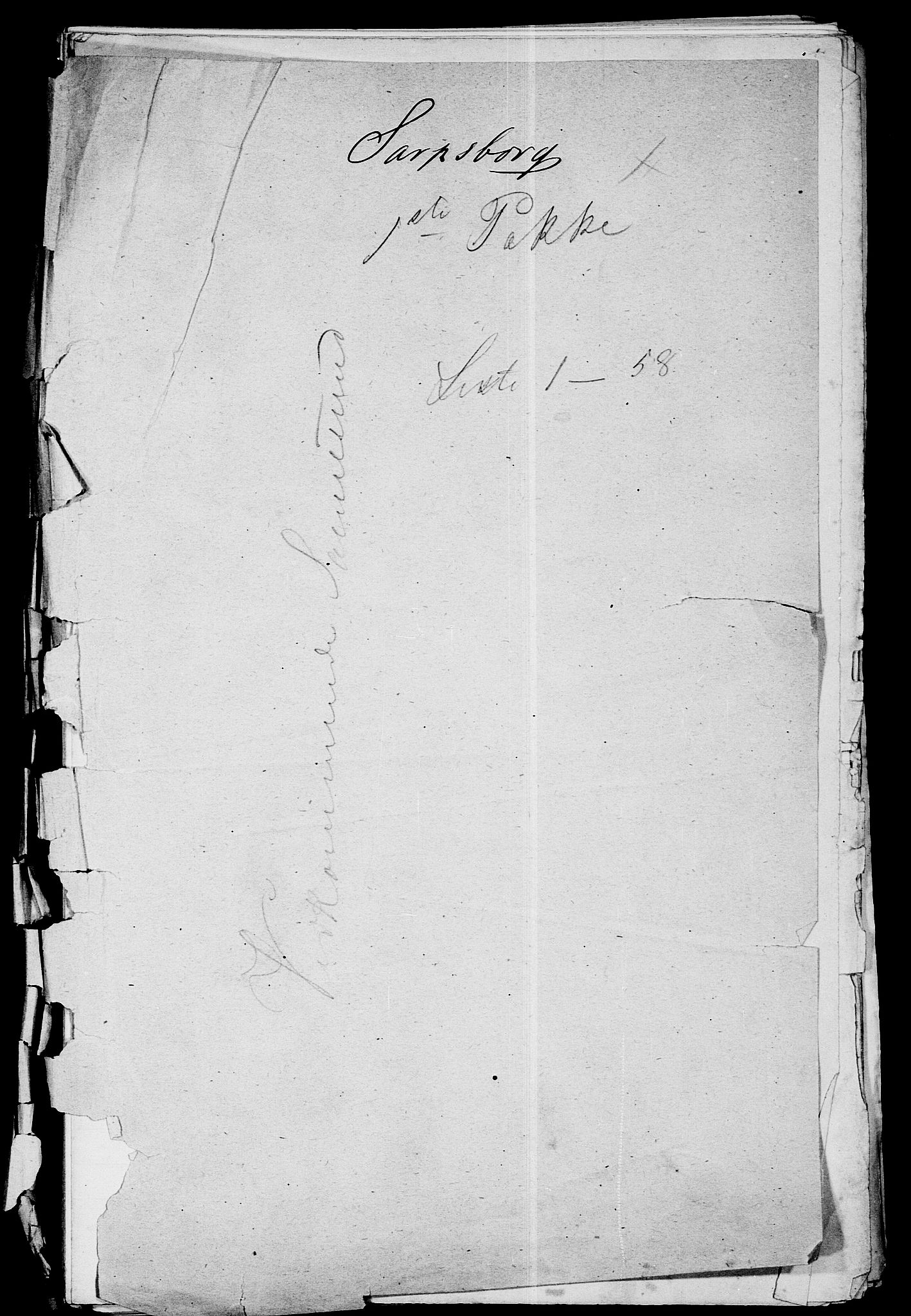 RA, 1875 census for 0102P Sarpsborg, 1875, p. 6