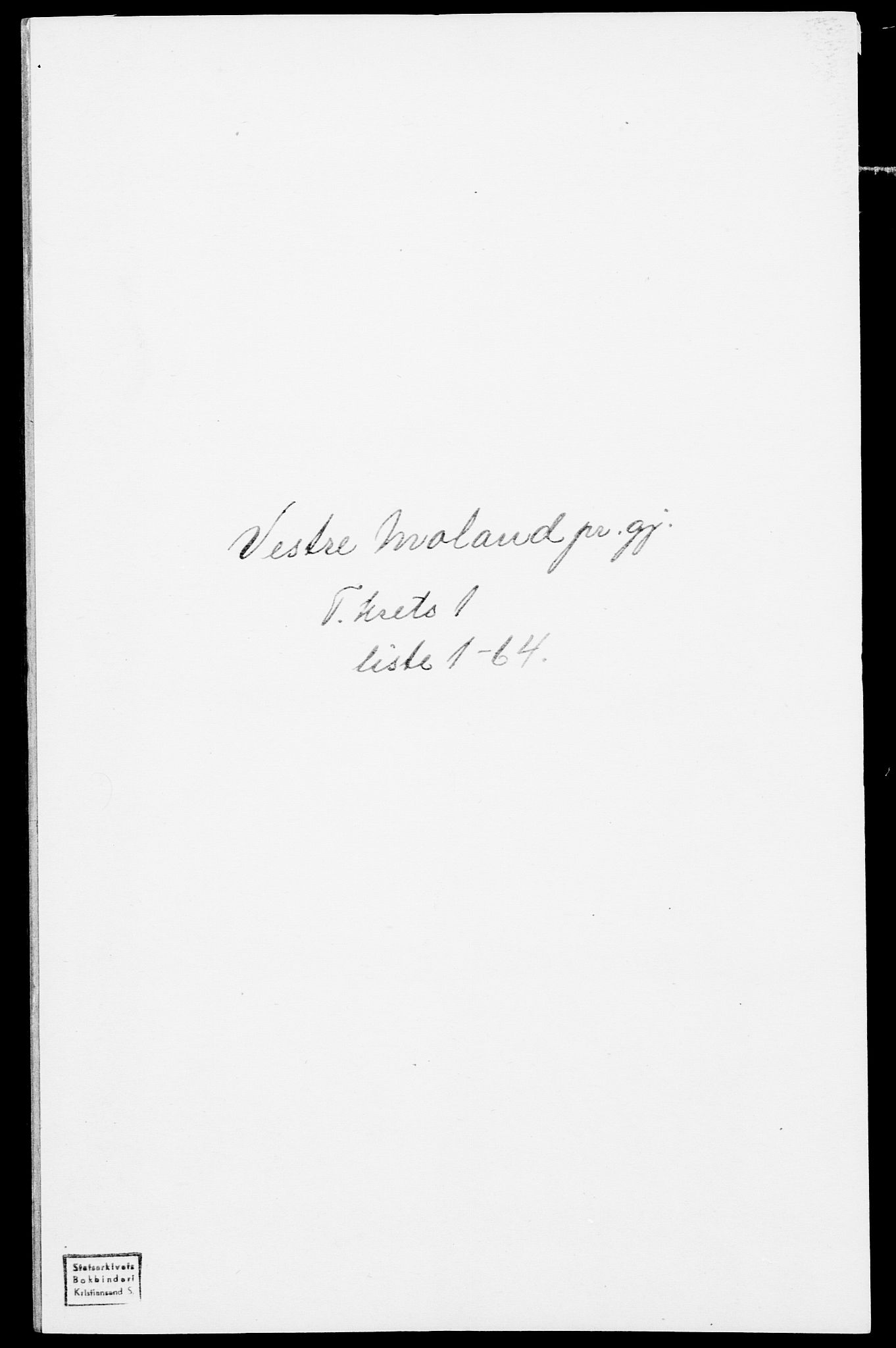 SAK, 1875 census for 0926L Vestre Moland/Vestre Moland, 1875, p. 41