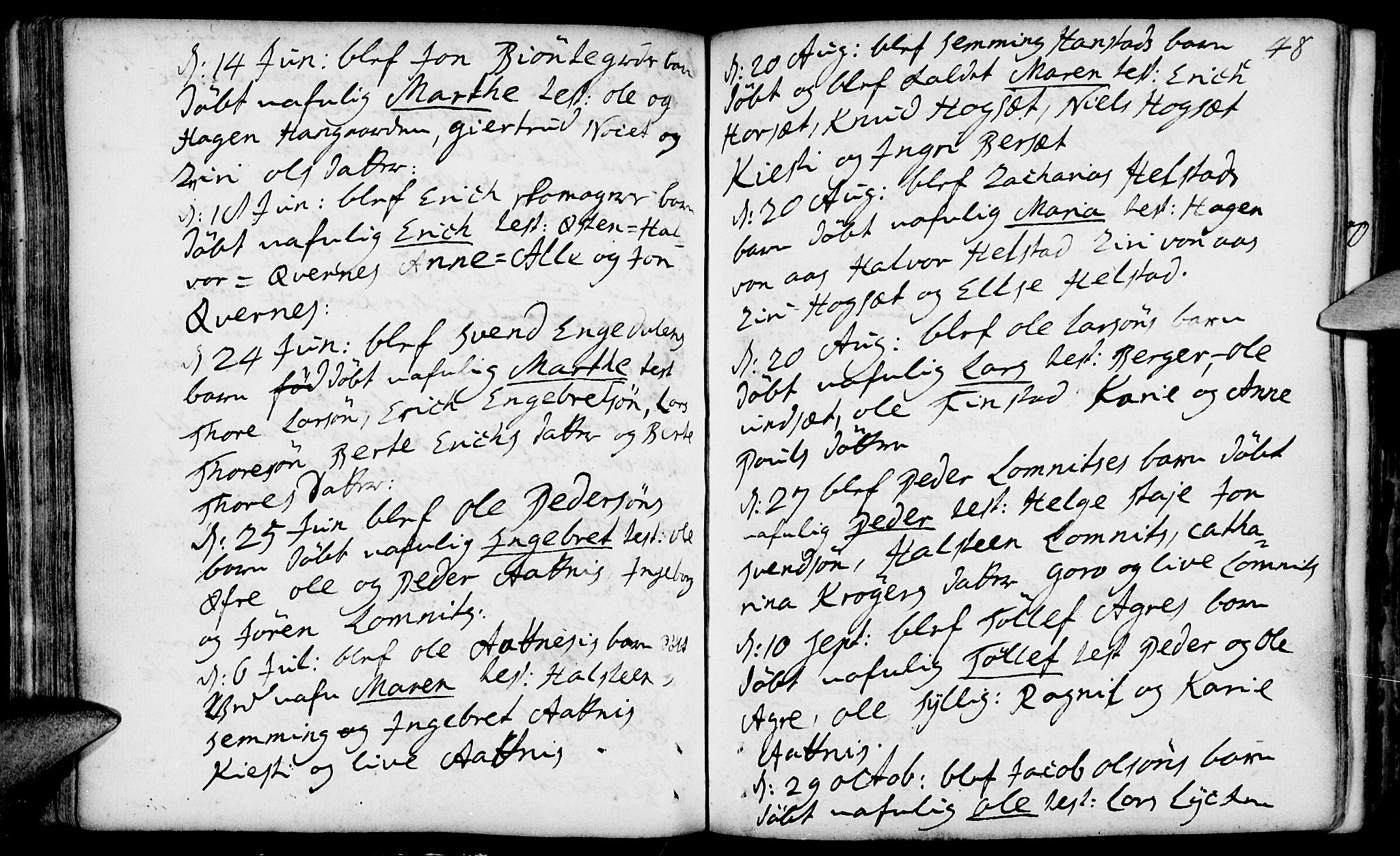 Rendalen prestekontor, AV/SAH-PREST-054/H/Ha/Haa/L0001: Parish register (official) no. 1, 1733-1787, p. 48