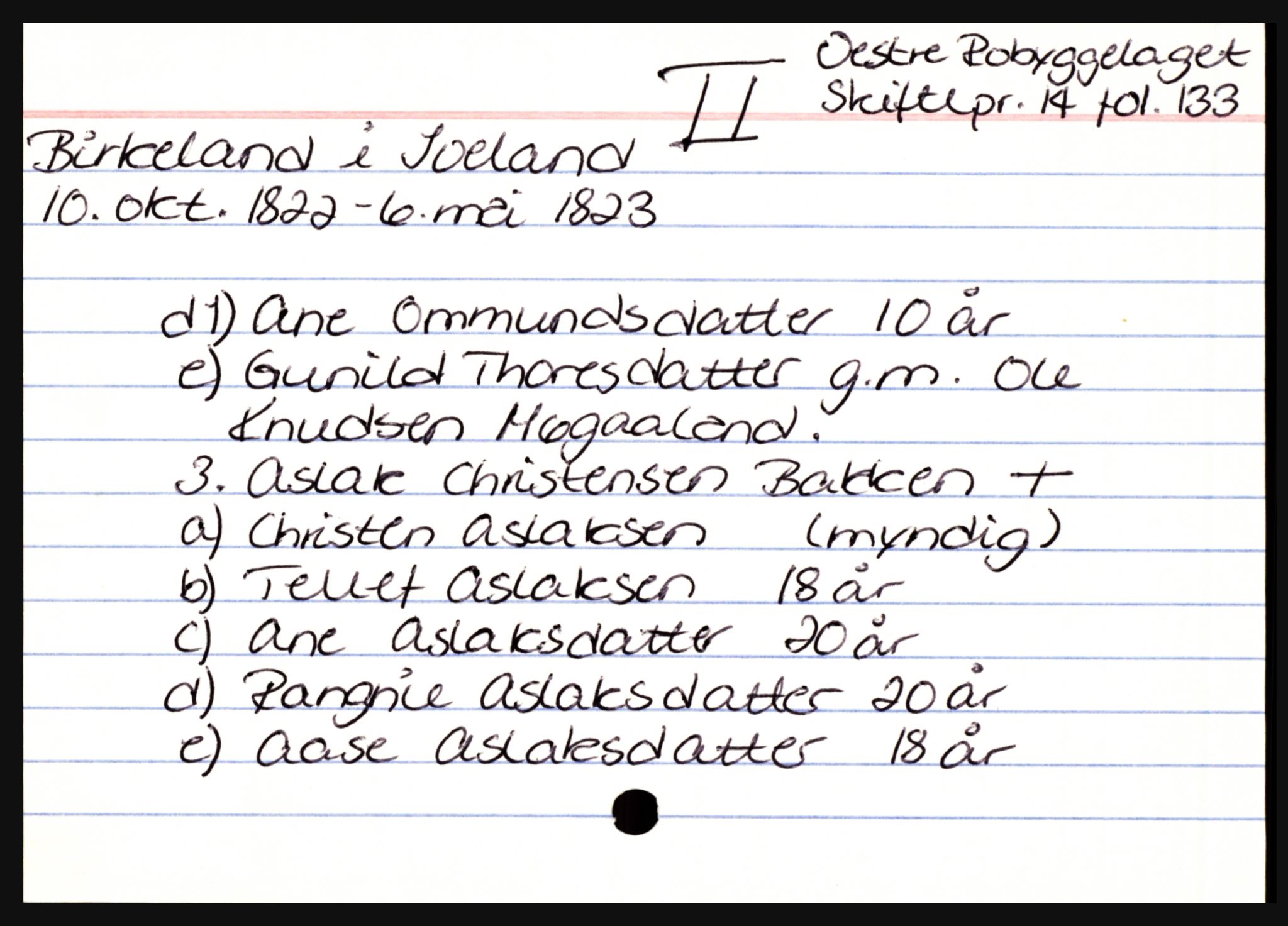 Setesdal sorenskriveri, AV/SAK-1221-0011/H, p. 837