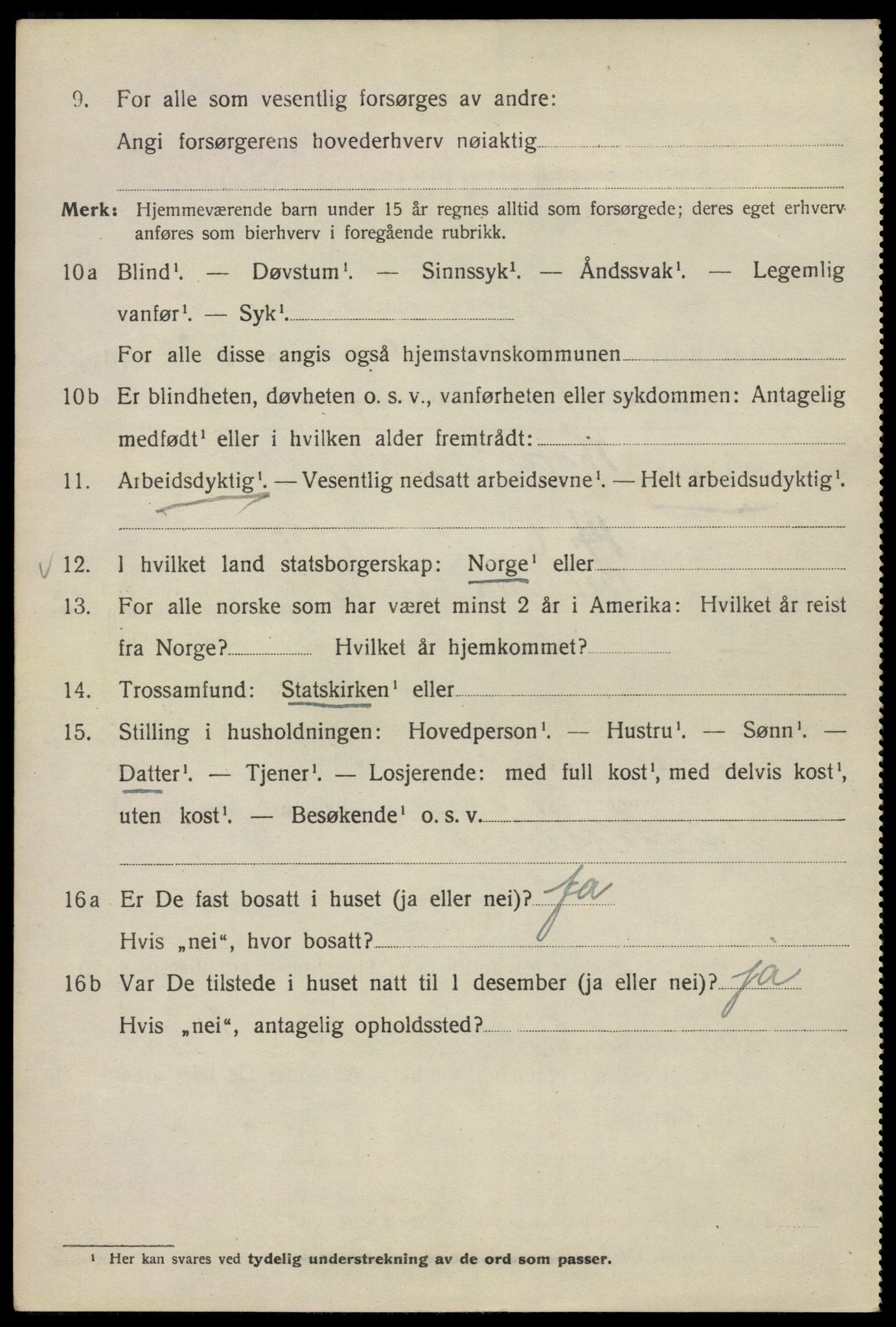 SAO, 1920 census for Kristiania, 1920, p. 160632