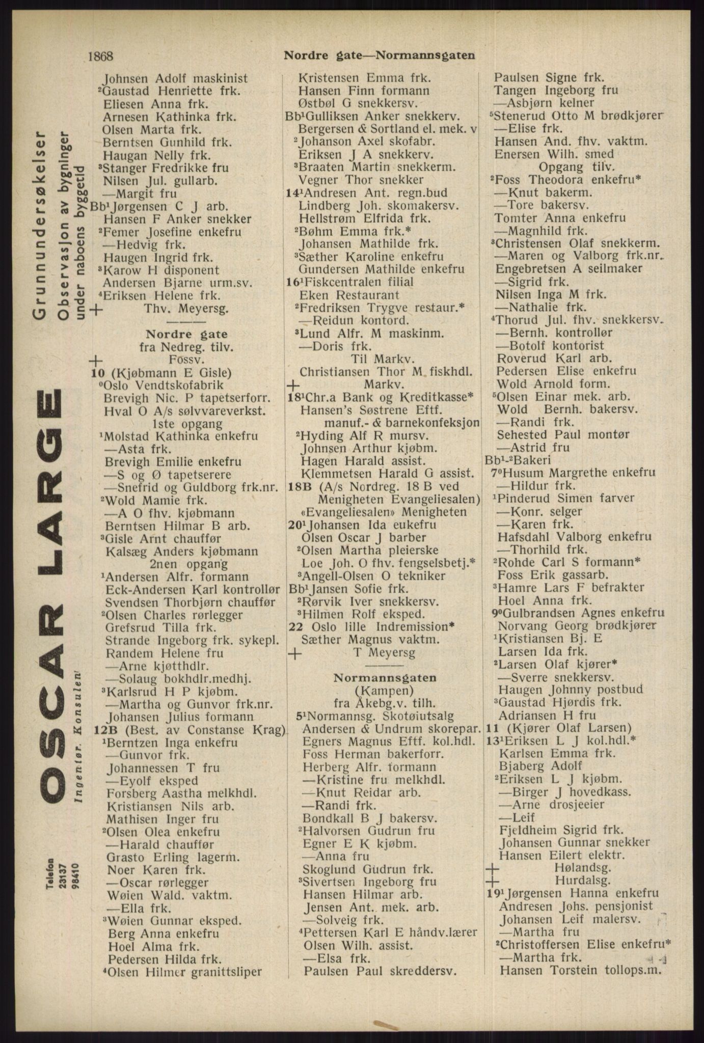 Kristiania/Oslo adressebok, PUBL/-, 1934, p. 1868